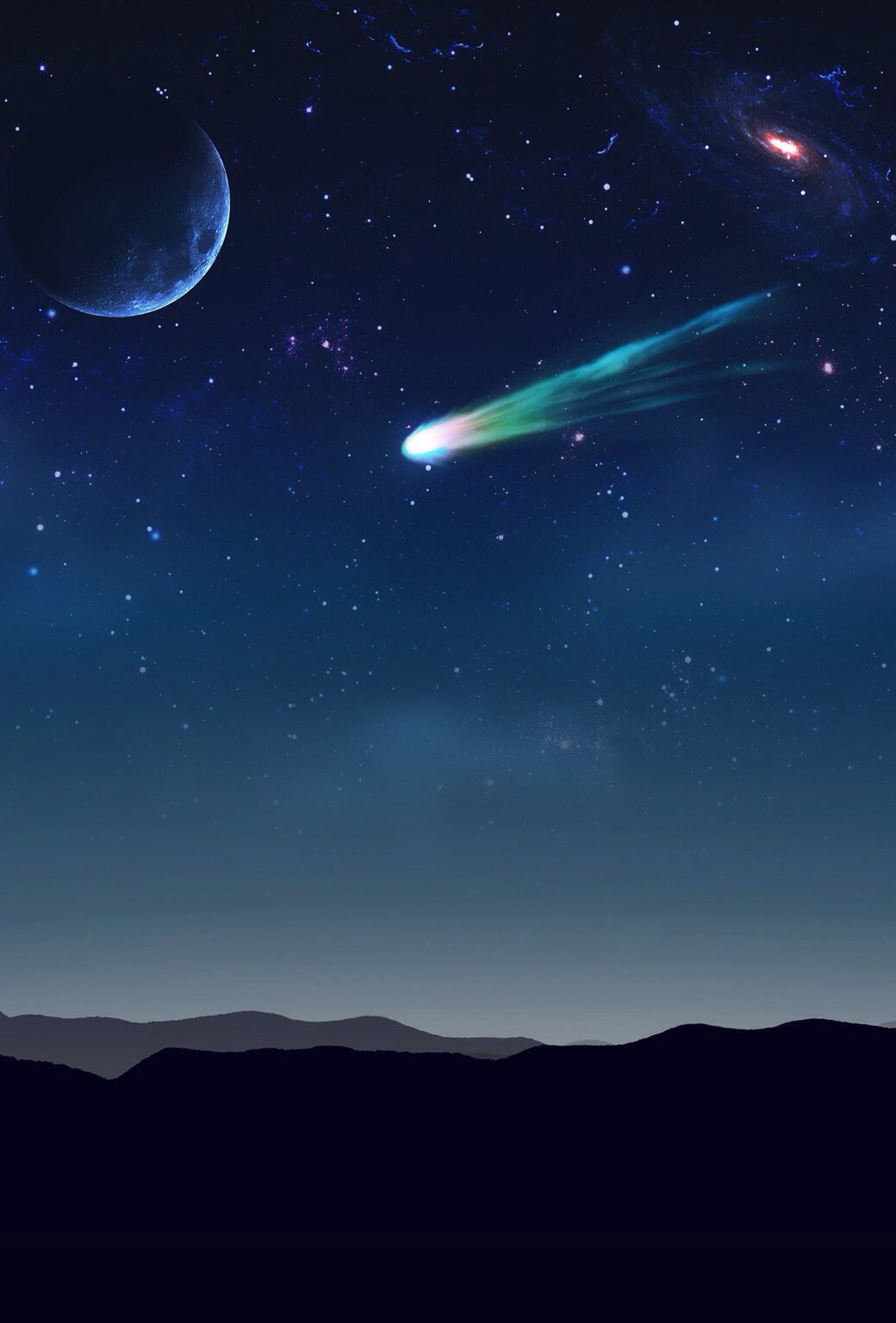 Shooting star. Cool background, Space photography, Wallpaper space
