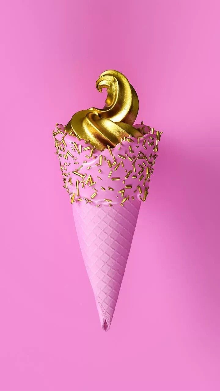 Pink Ice Cream Wallpapers - Wallpaper Cave