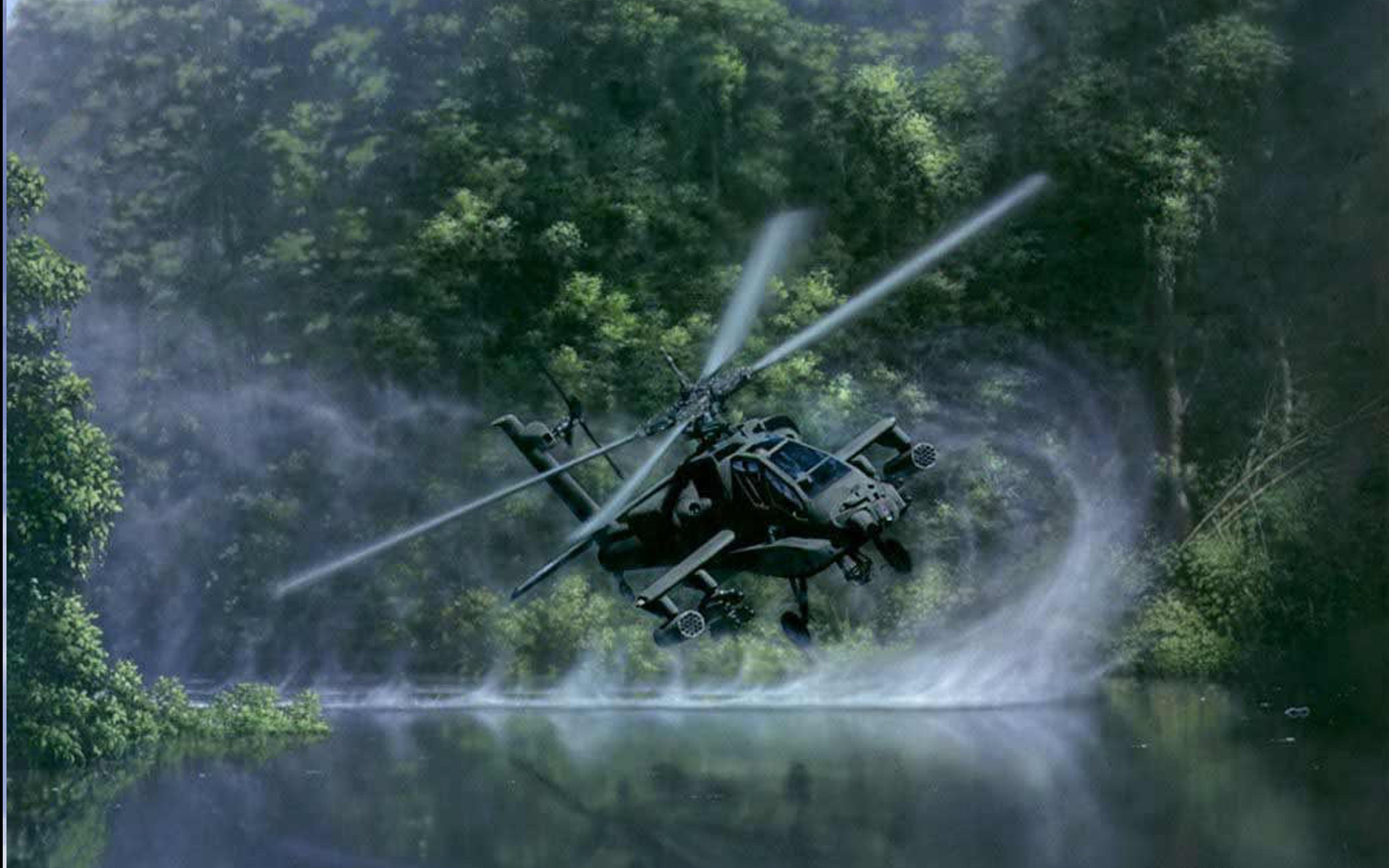 Military Boeing Ah 64 Apache Wallpaper:1920x1200