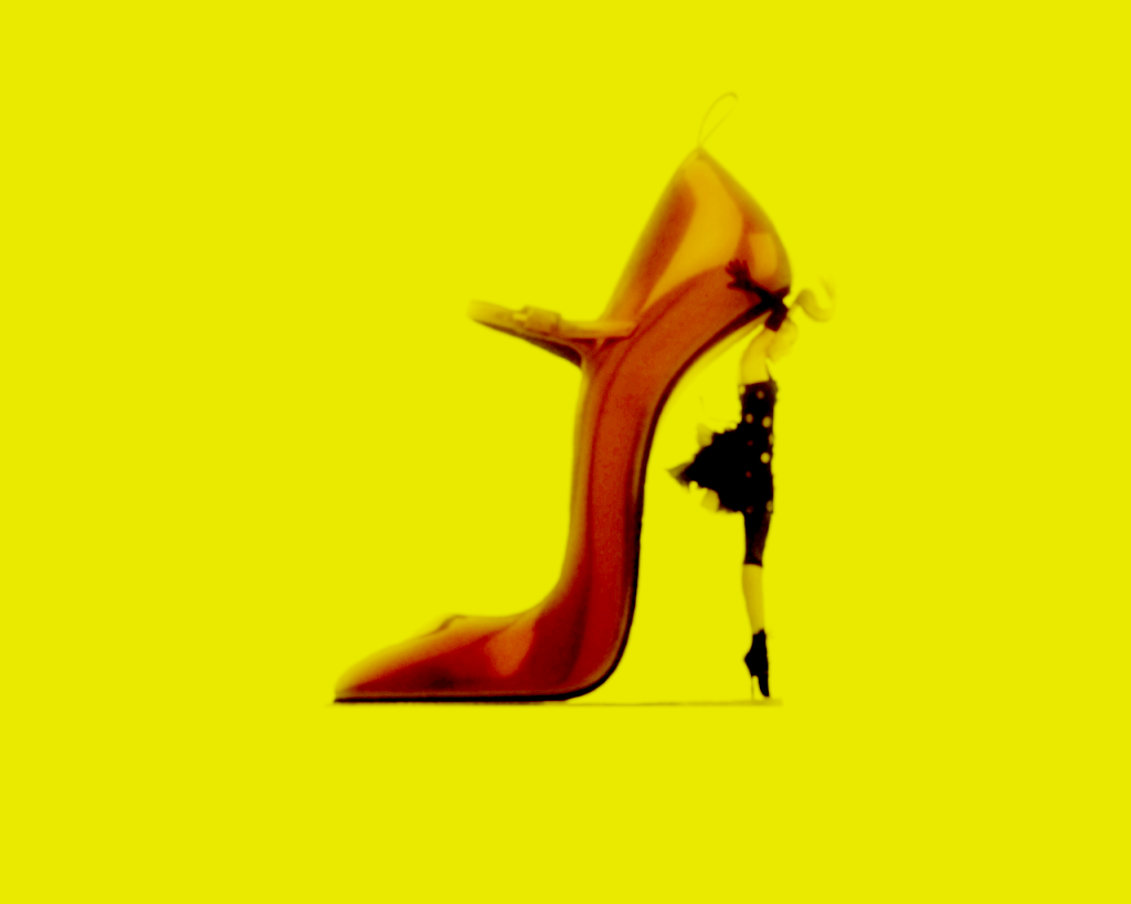 Legs, high heels, dress, long hair, brunette, Aurmi, women, standing,  yellow dress, HD phone wallpaper | Peakpx