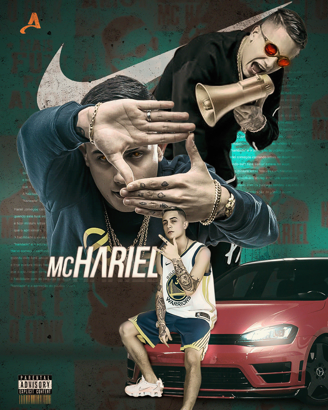 FLYER ARTISTA (MC HARIEL)