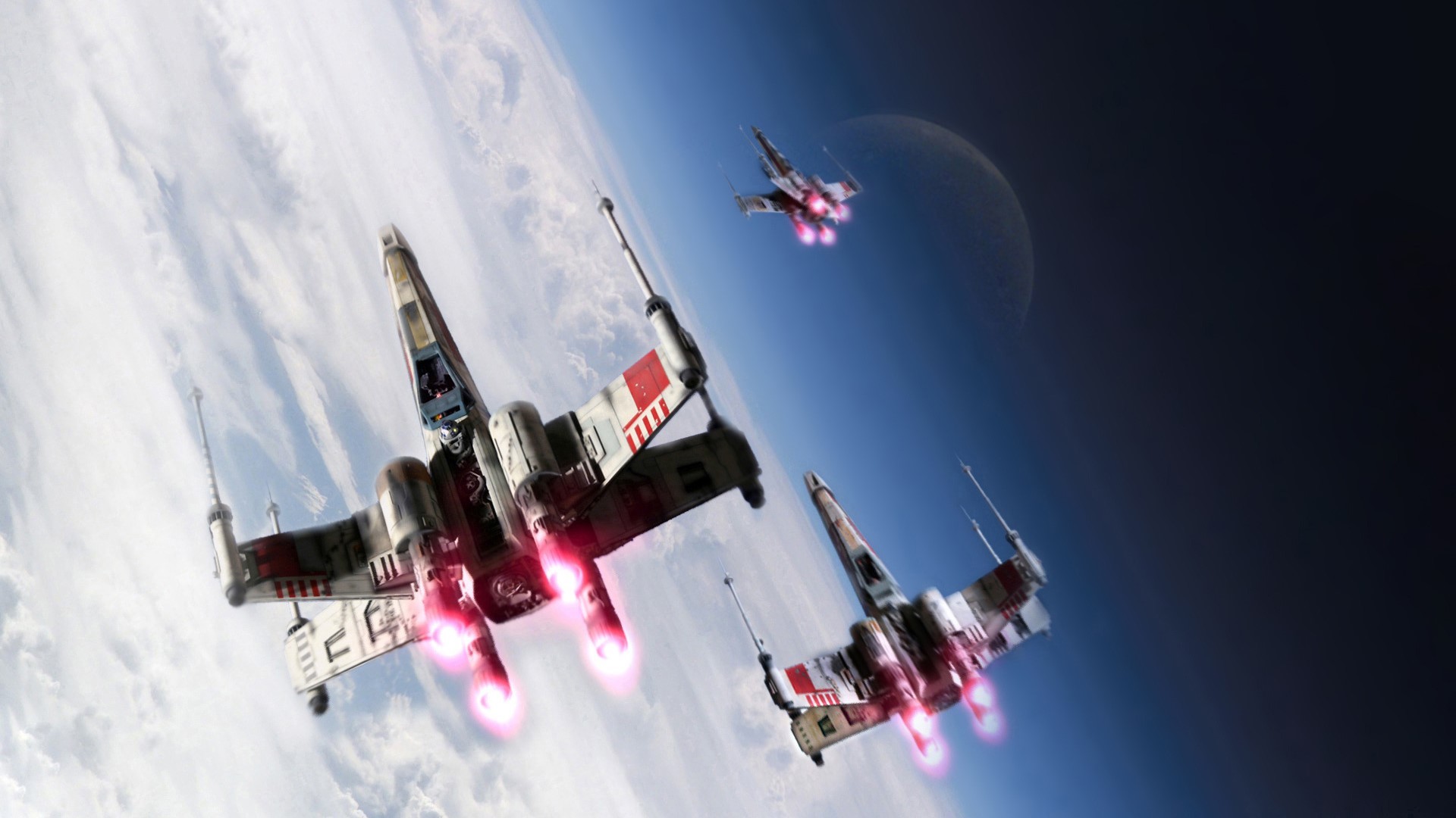 X Wing Star Wars Rebel Alliance Star Wars Ships Science Fiction Wallpaper:1920x1080