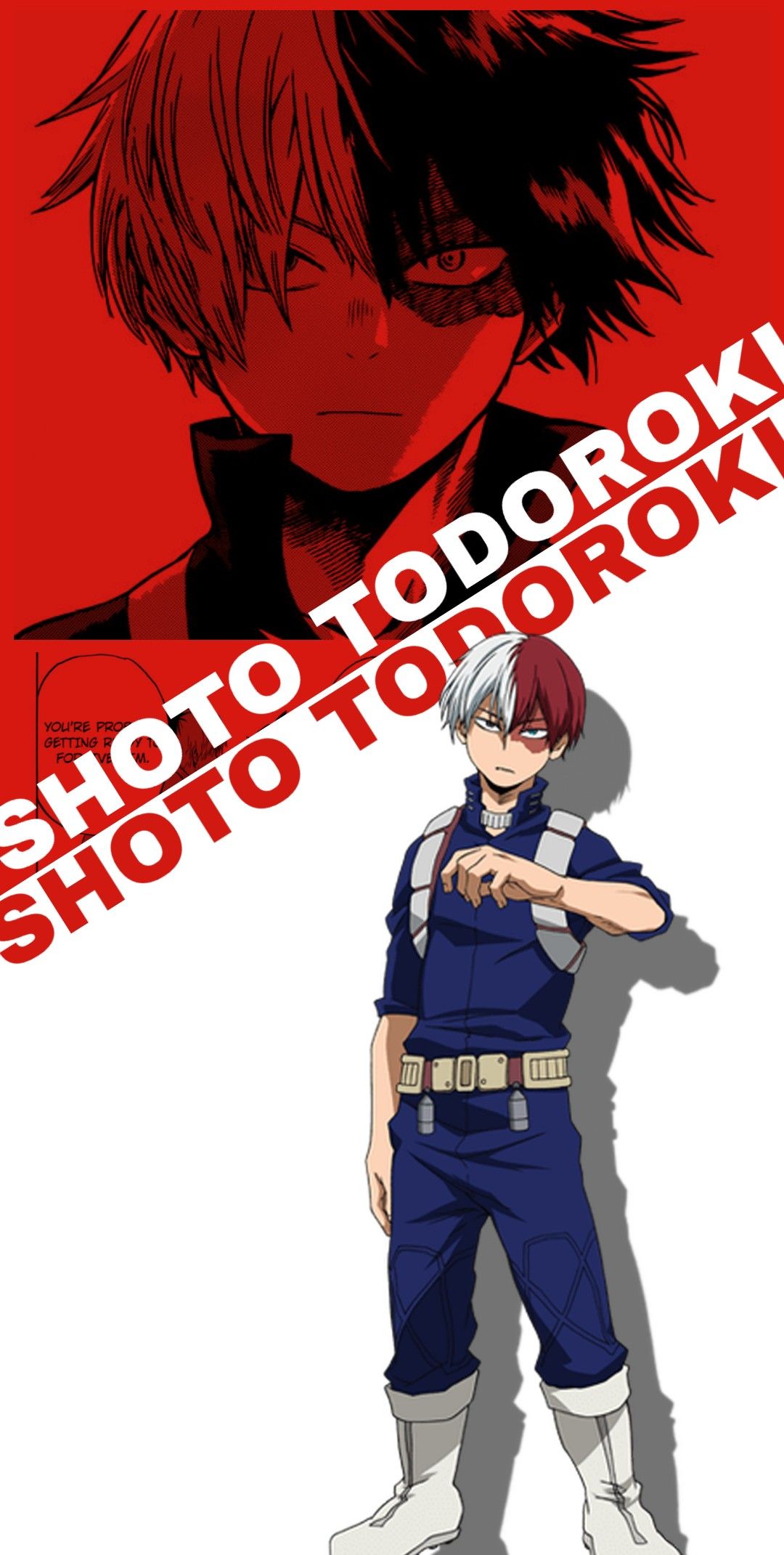 Shoto Todoroki 4K Phone iPhone Wallpaper 10020b