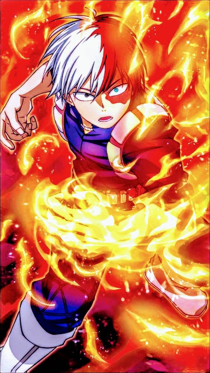 Shoto Todoroki Wallpaper by AnimeLover1999. Hero wallpaper, Hero, Cute anime guys