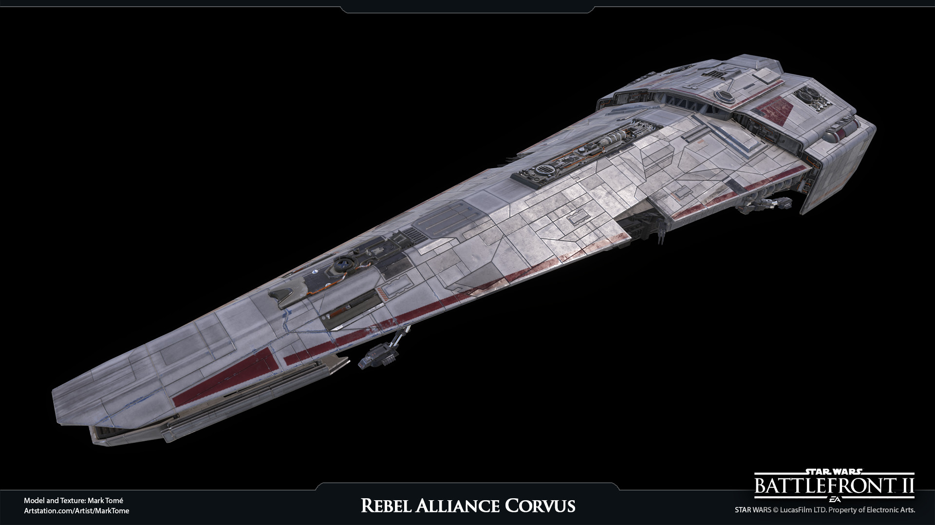 Rebel Alliance Corvus Ship