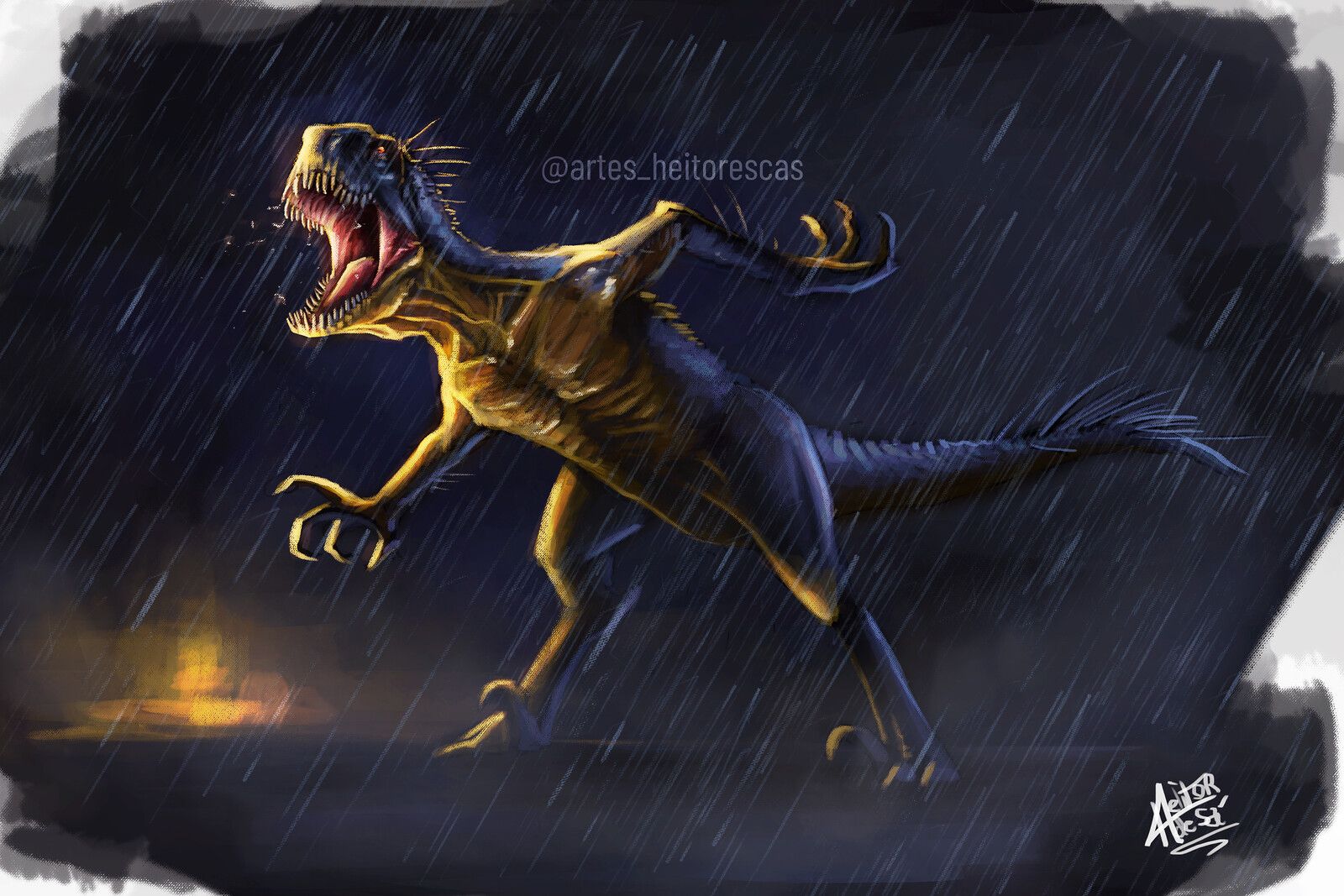 SCORPIUS REX Artwork 28mVaB. Jurassic World Dinosaurs, Jurassic World Hybrid, Jurassic Park World