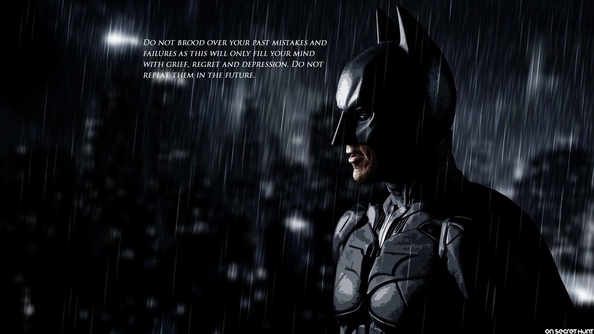 Batman Quotes Wallpaper