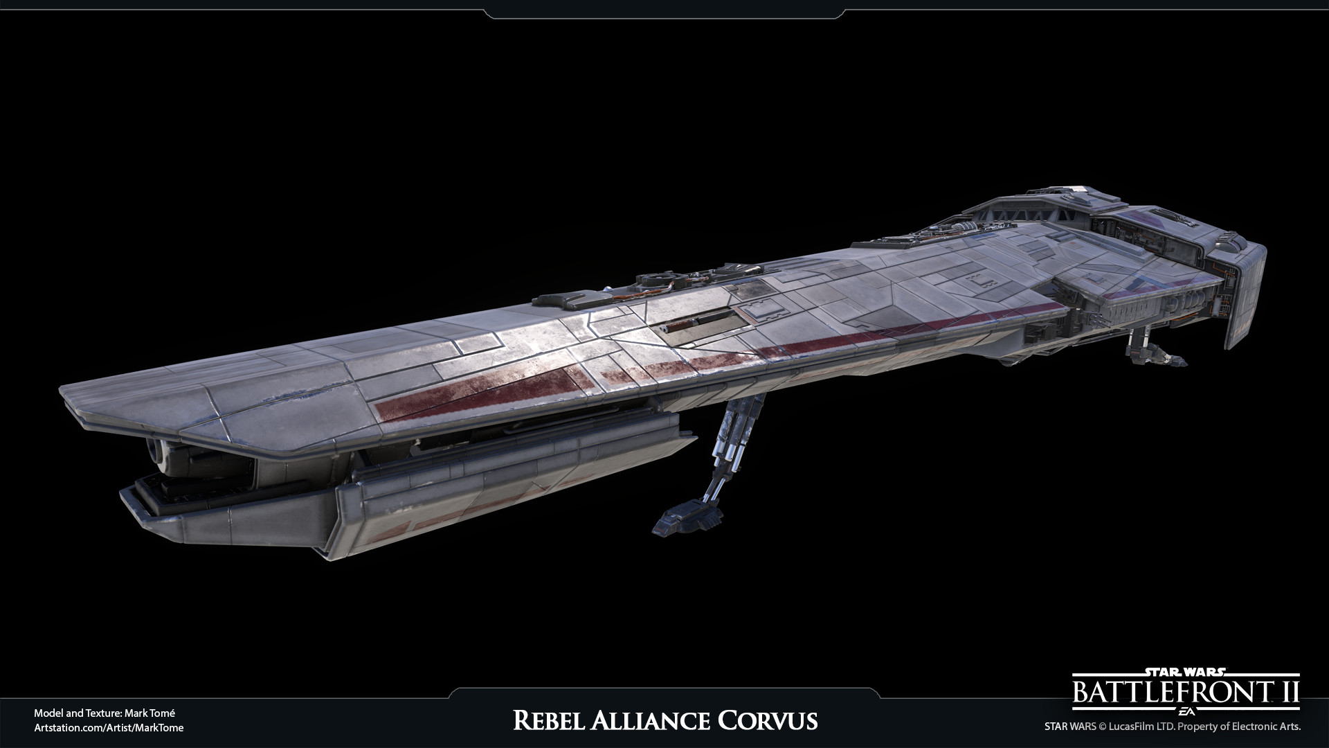 Rebel Alliance Corvus Ship