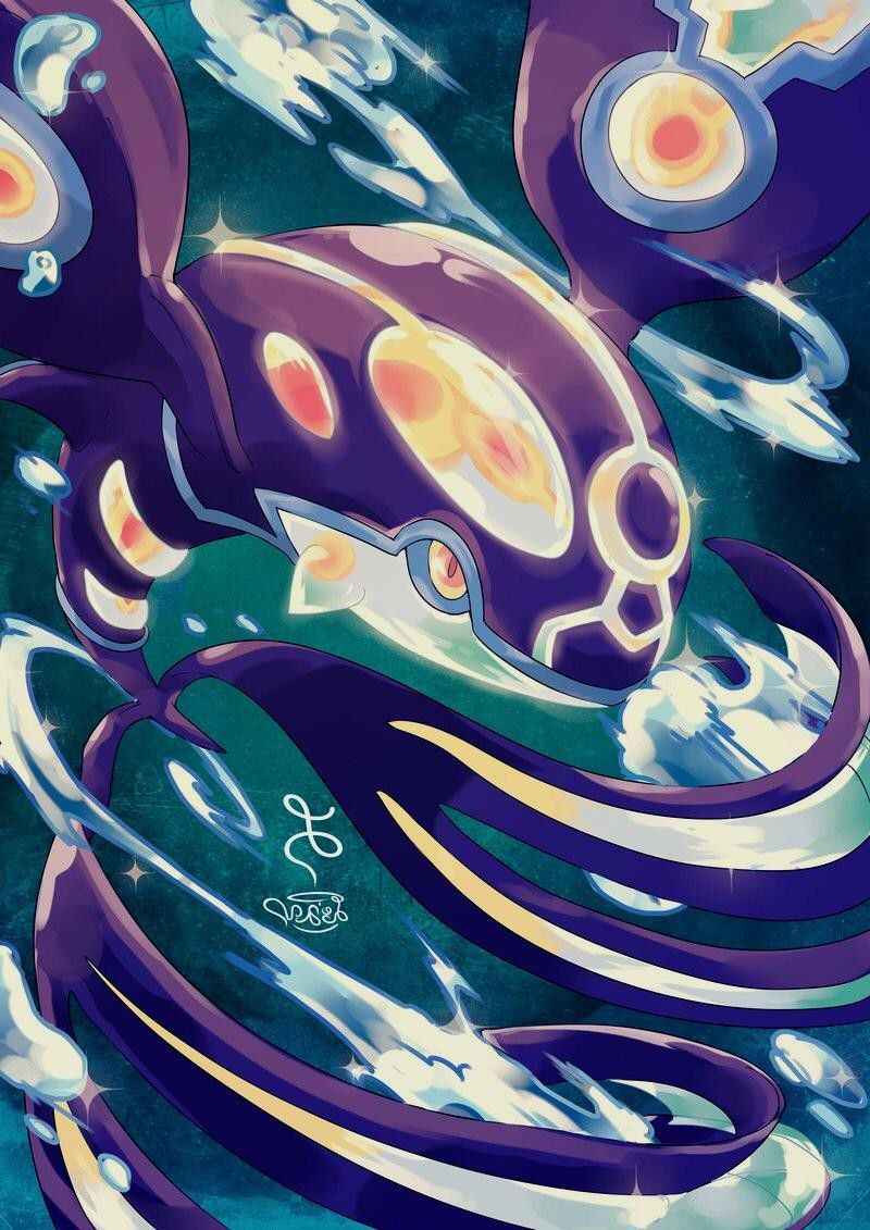 Kyogre iPhone wallpaper. Pokemon mewtwo, Cute pokemon wallpaper, Pokemon pokedex