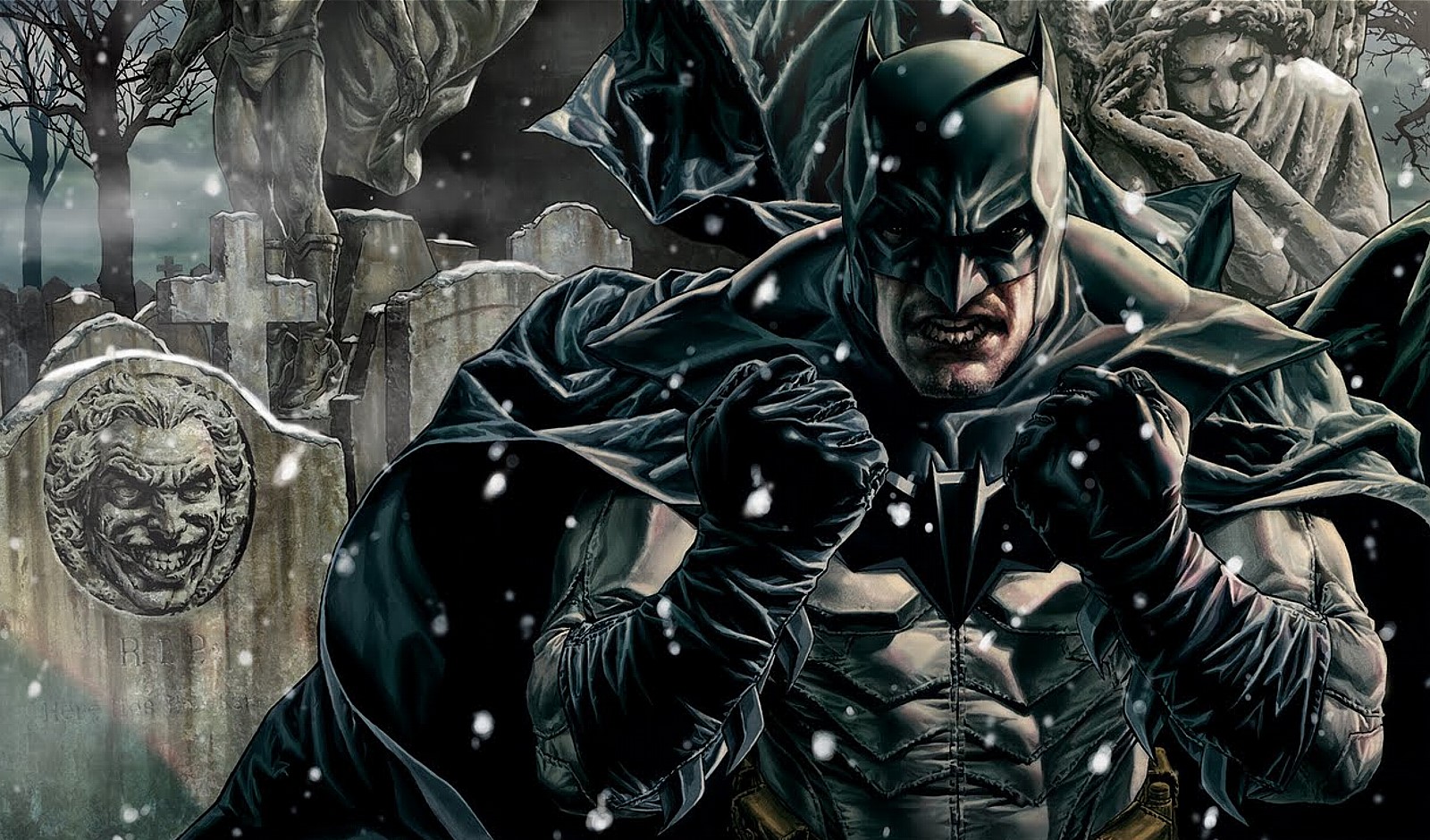 Cape and Cowl: Incredible 'Batman: Arkham Origins' Noel Statue Revealed