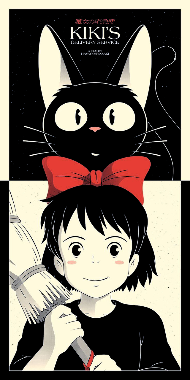Kiki's Delivery Service Amoled Wallpaper Poster