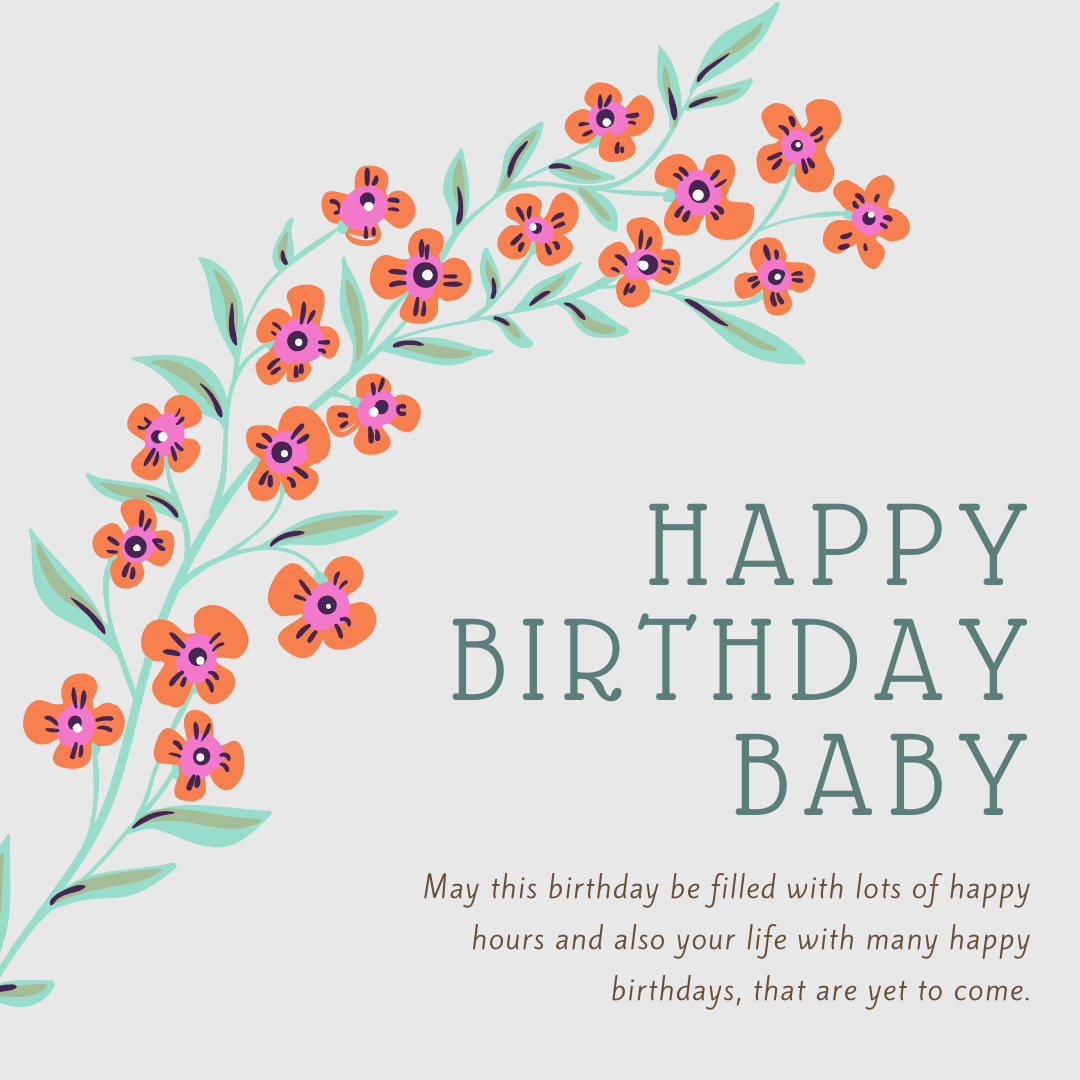 Happy Birthday Baby Image