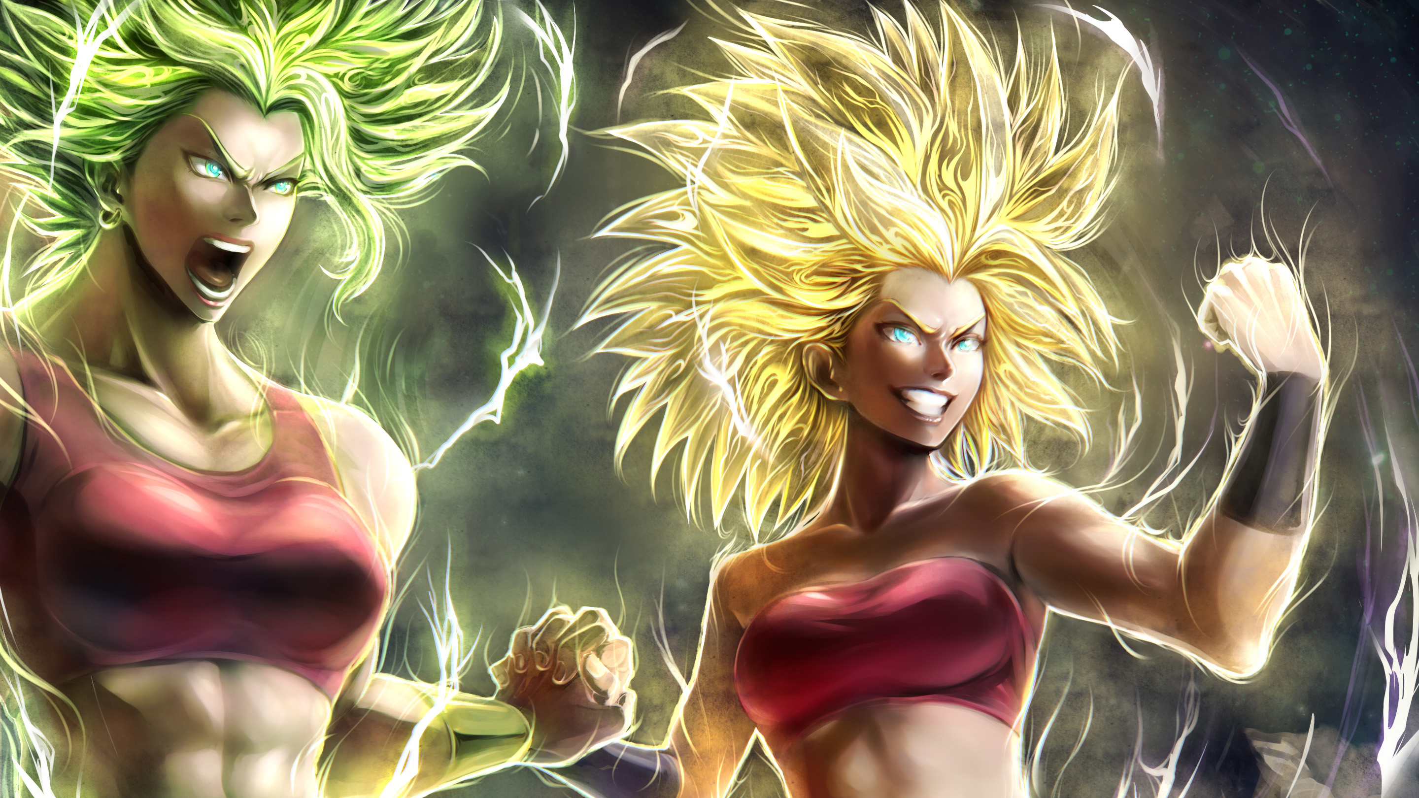 Dragon Ball Girls Wallpaper