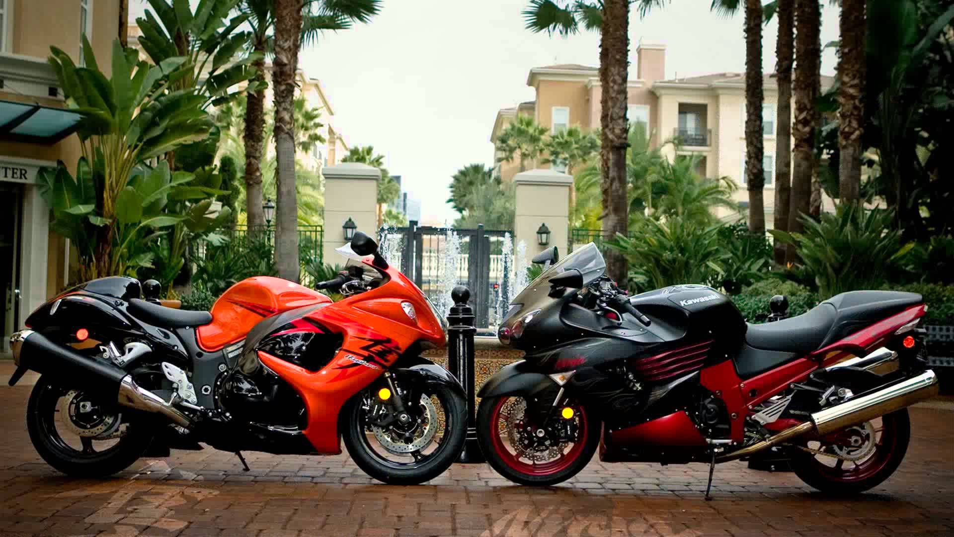 Hayabusa vs zx14r