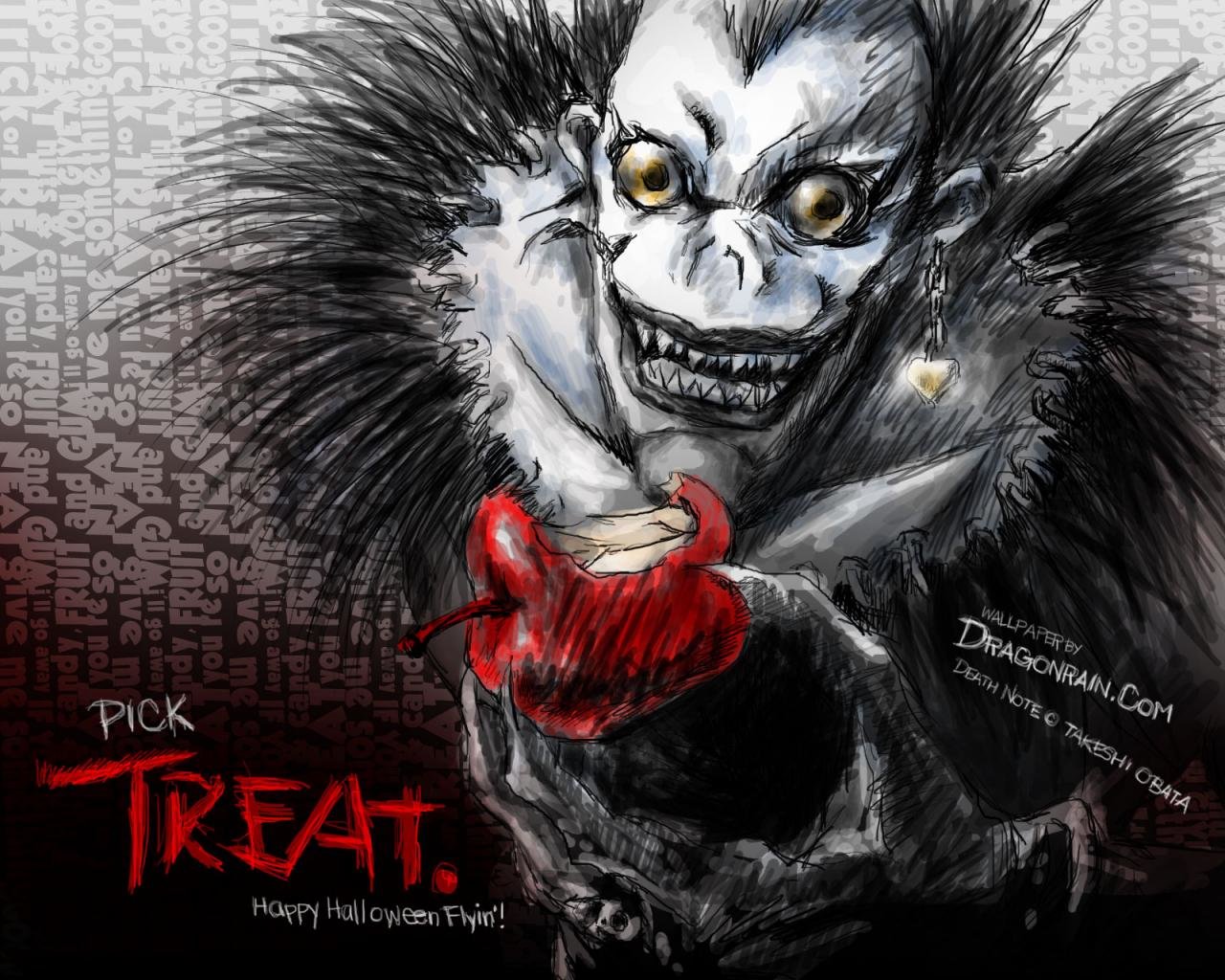 Best Death Note Wallpaper Id Note Shinigami Ryuk