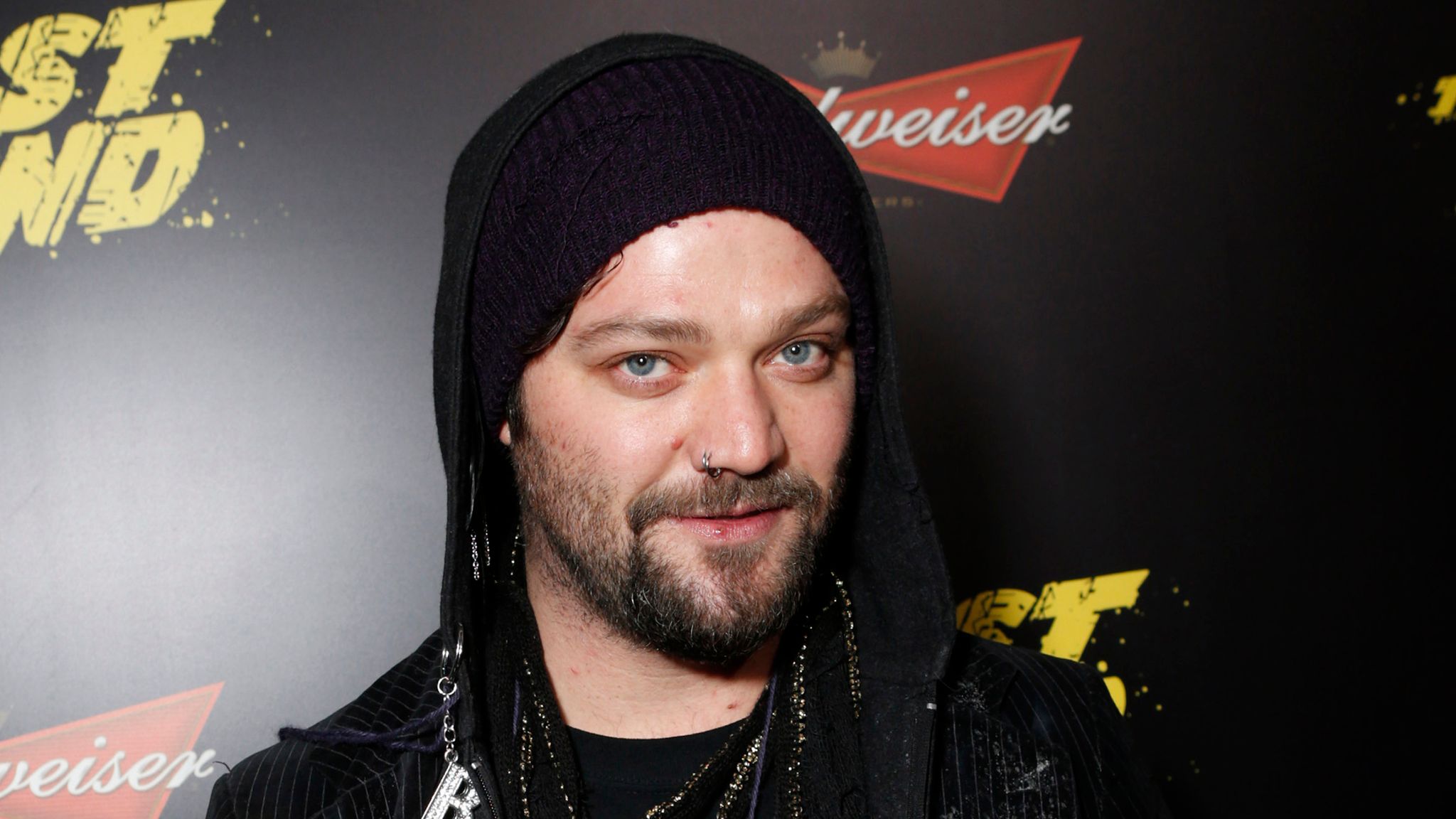 Bam Margera wants to sue Jackass makers after being dropped from latest film over drug use. Ents & Arts News
