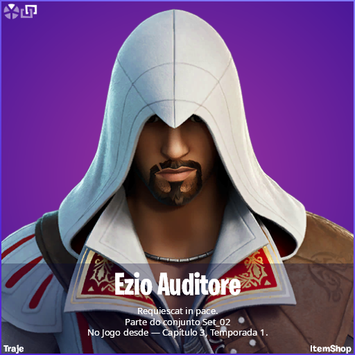 Ezio Auditore Fortnite wallpaper