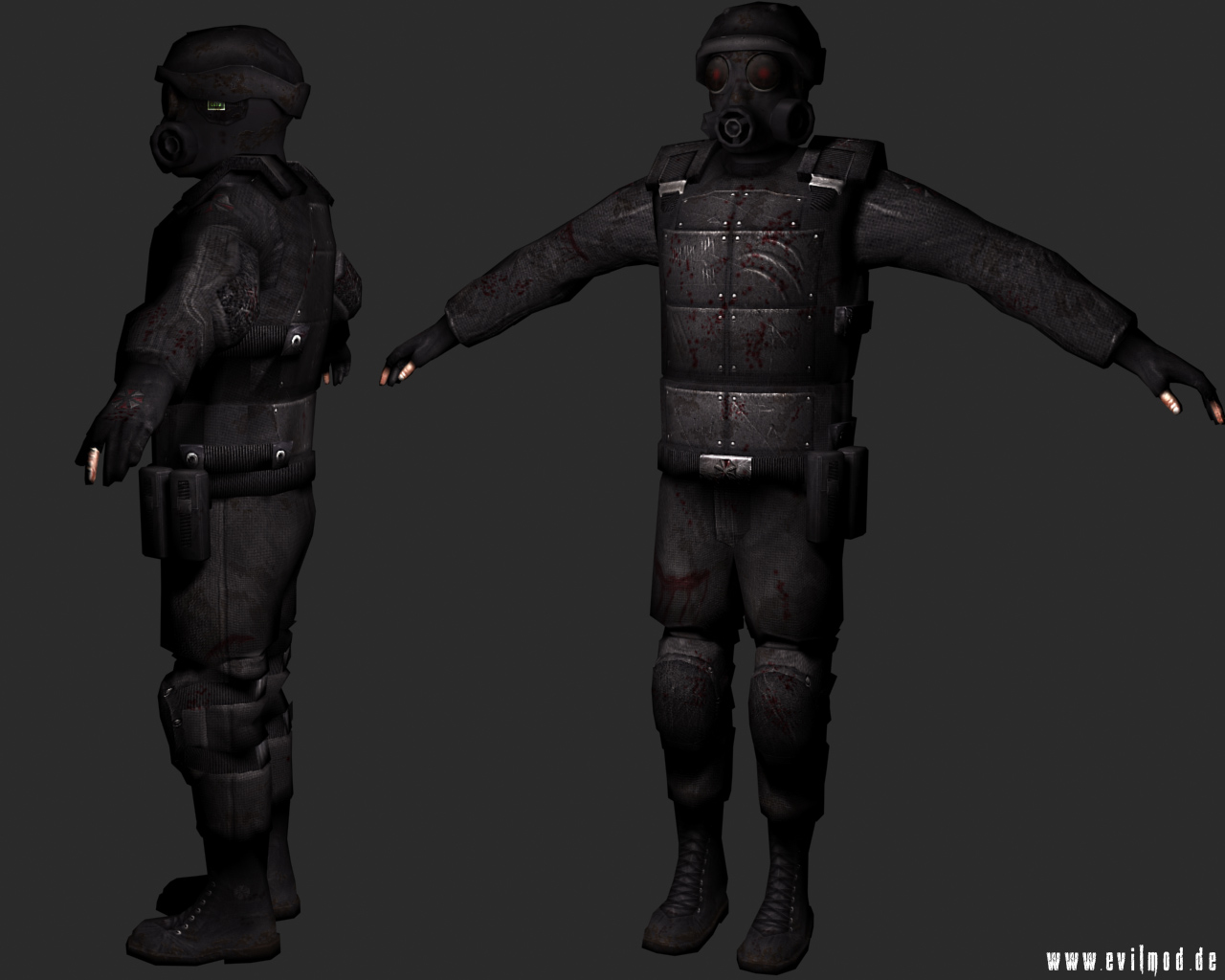 Hunk High Resolution Image Evil: Twilight Mod For Half Life 2