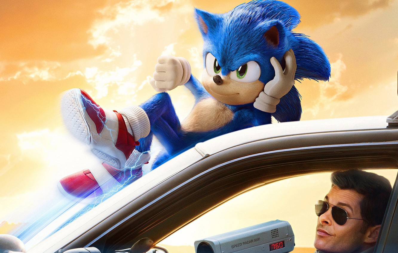 Wallpaper machine, Sonic, guy, Sonic the Hedgehog, Sonic movie image for desktop, section фильмы