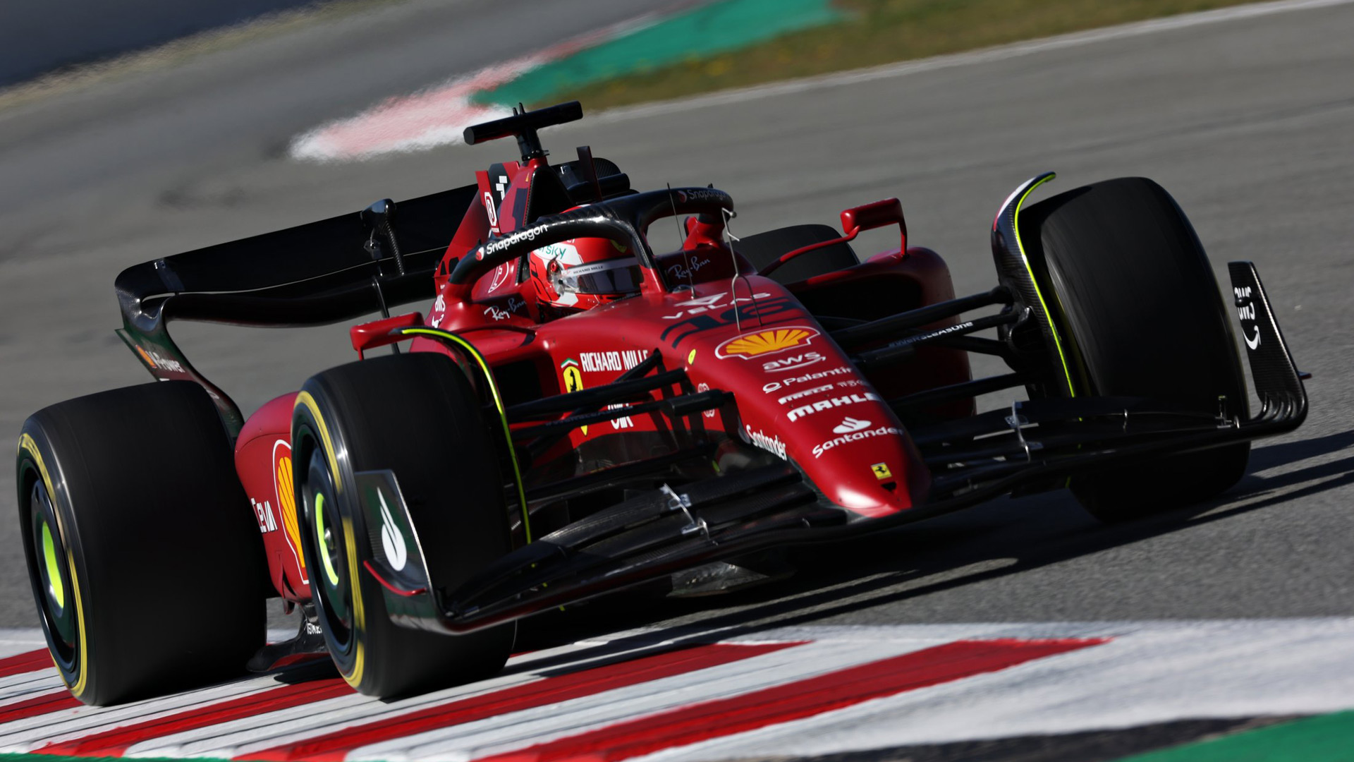 Charles Leclerc sets the fastest time on the morning of Day 1 in Barcelona. Formula 1®