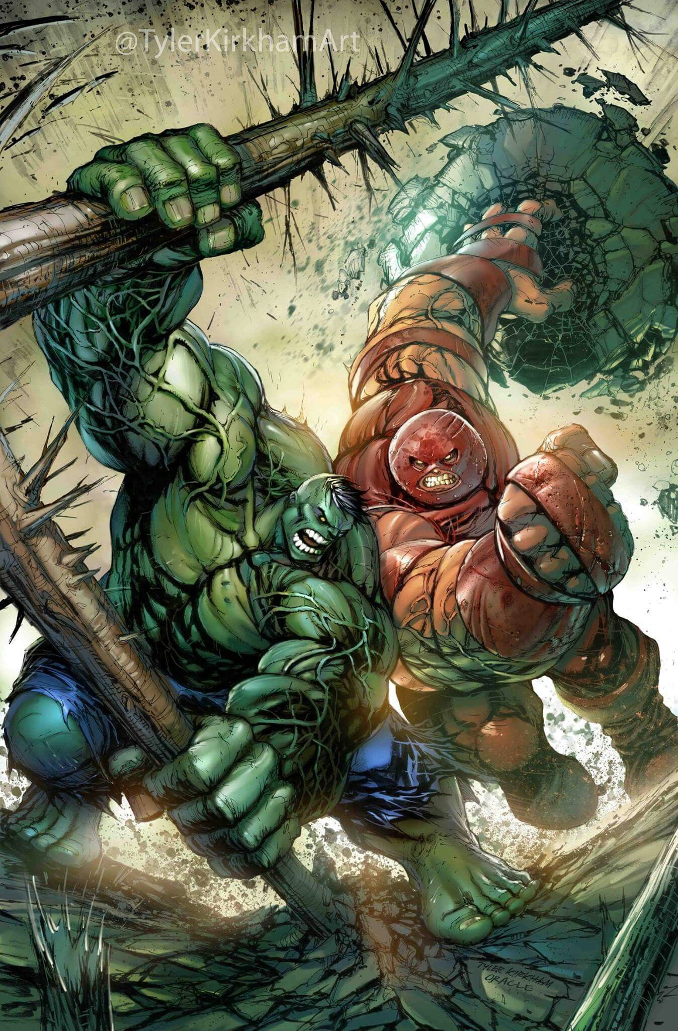 hulk vs juggernaut wallpaper