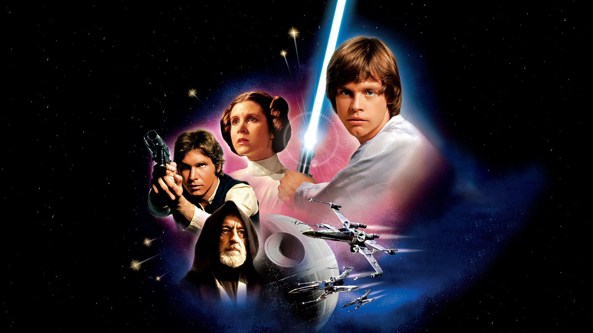 Luke Skywalker HD Wallpaper, Princess Leia, Luke Skywalker, Han Solo, Obi Wan Kenobi HD Wallpaper