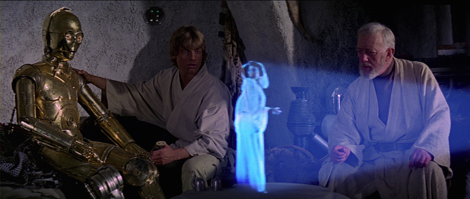Star Wars A New Hope Luke And Obi Wan