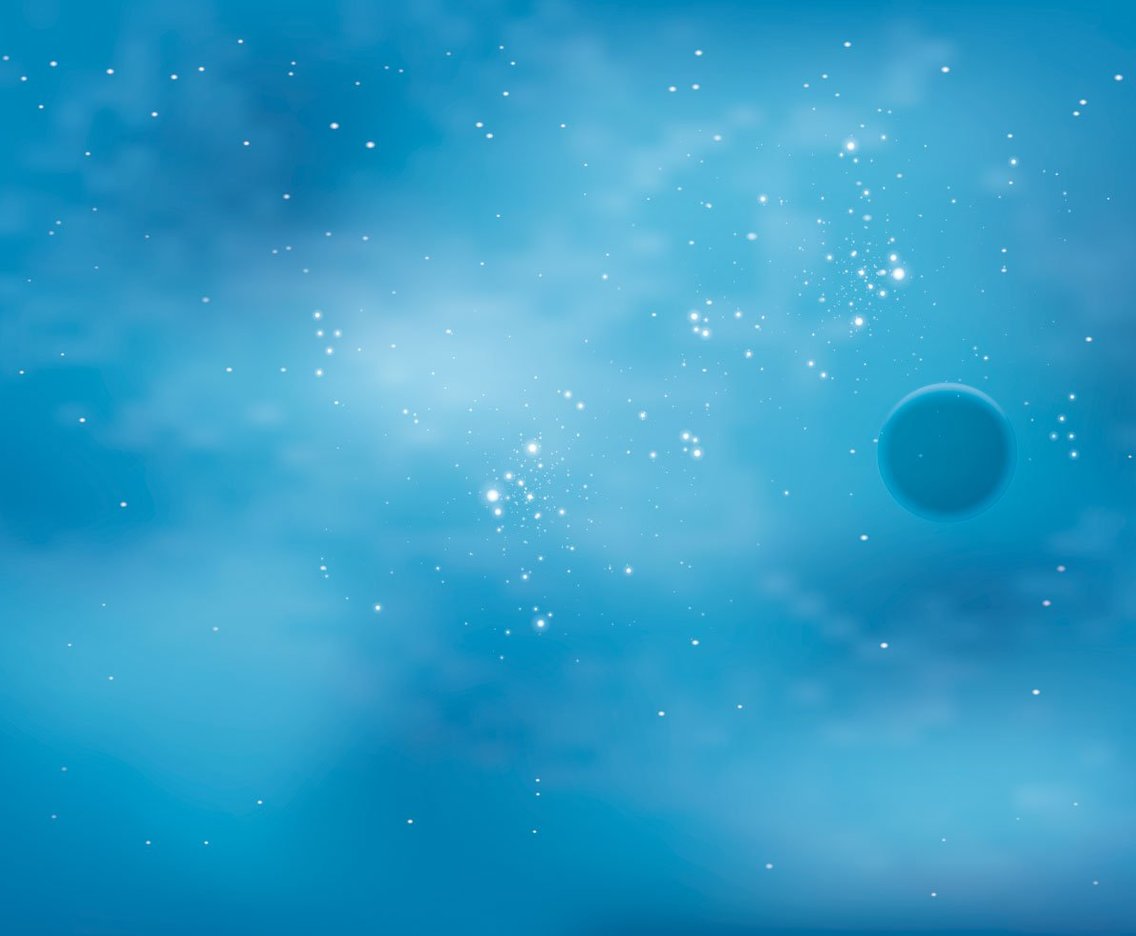 Beautiful Space Background Vector Art & Graphics