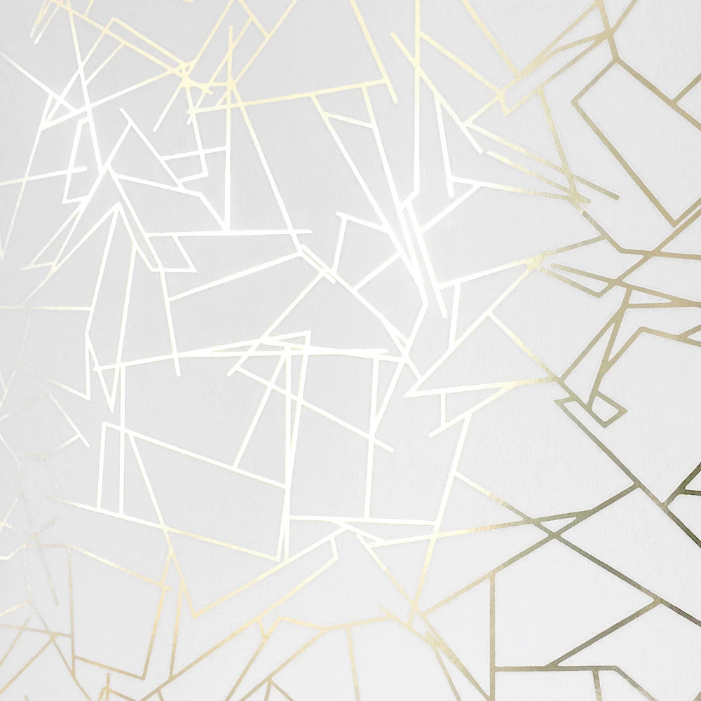 White and gold wallpaper. Angles white gold wallpaper