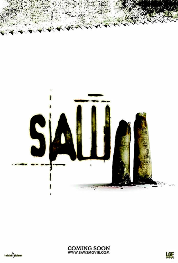 SAW II TEASER Movie Posters