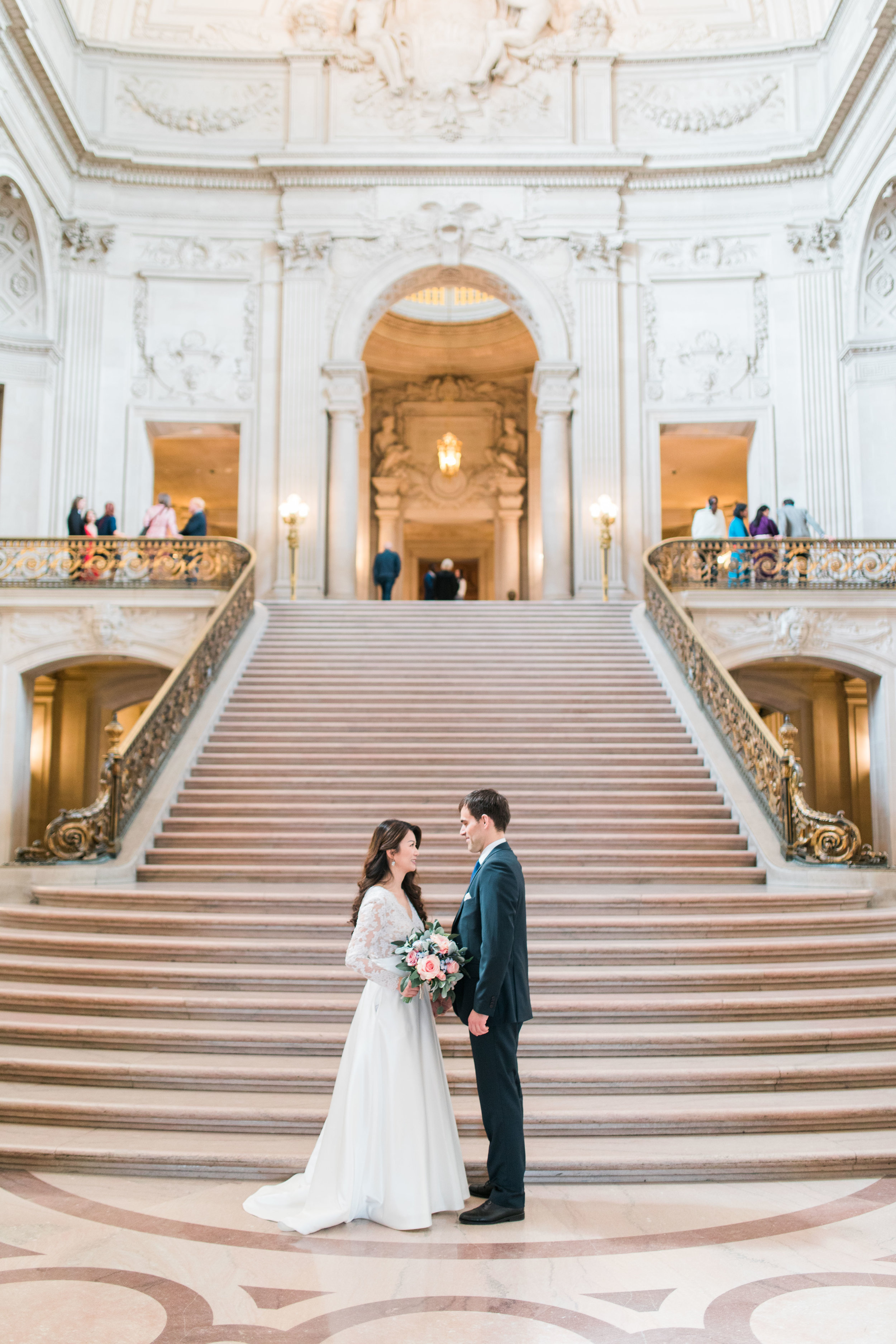 San Francisco City Hall Wedding Photo
