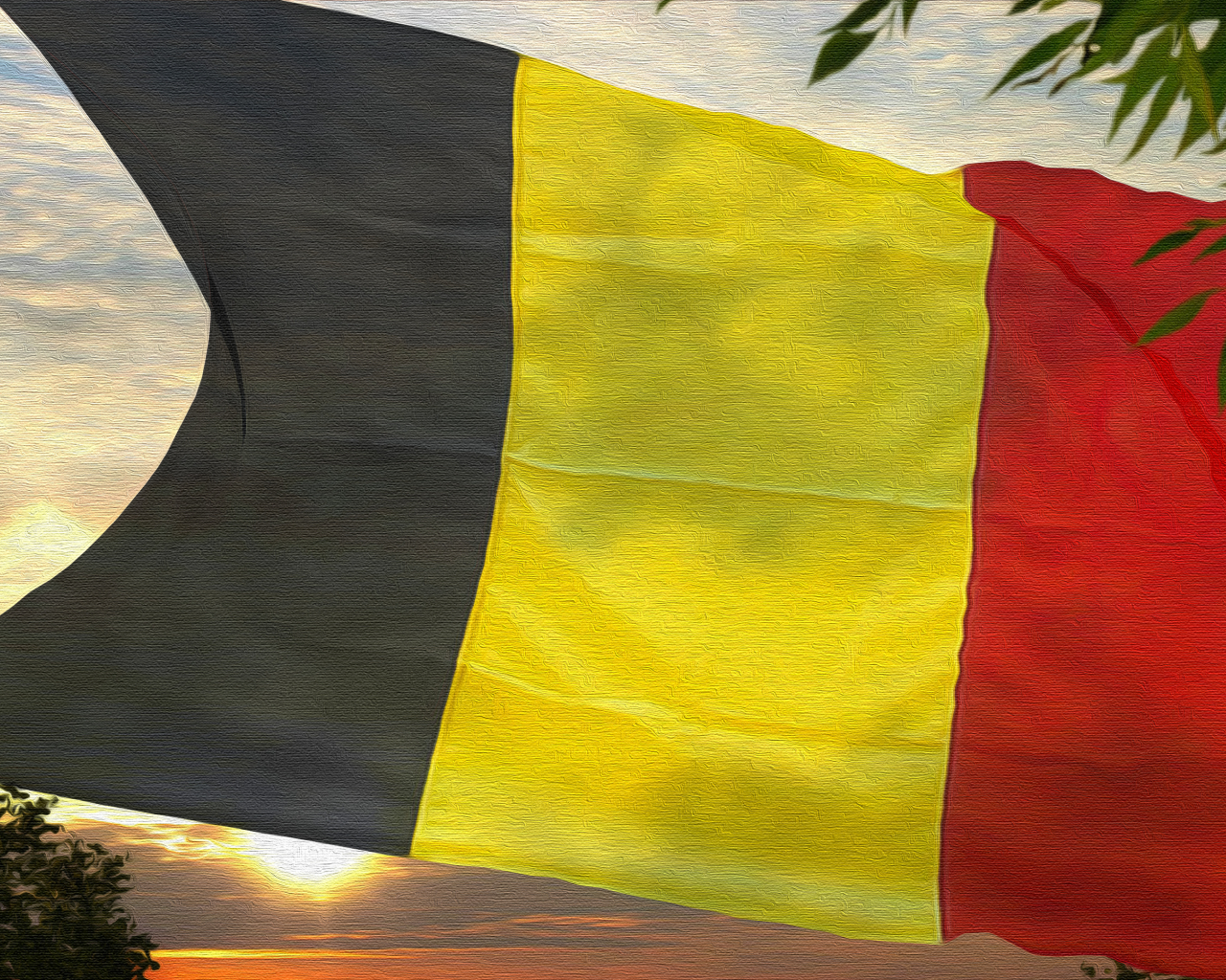 Free download Belgian Flag Oil on Canvas 4k Ultra HD Wallpaper Background [3840x2160] for your Desktop, Mobile & Tablet. Explore Belgium Flag Wallpaper. Belgium Flag Wallpaper, Belgium Background, Arte Wallpaper Belgium