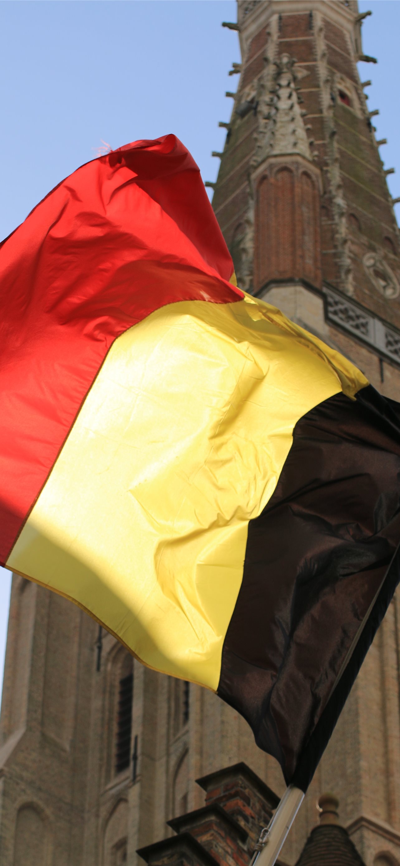 Best Belgium flag iPhone HD Wallpaper