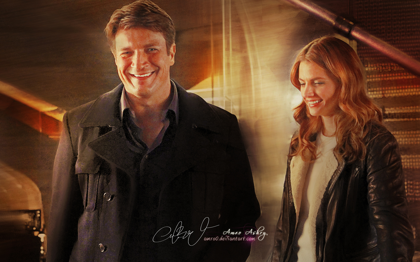 castle tv show wallpaper