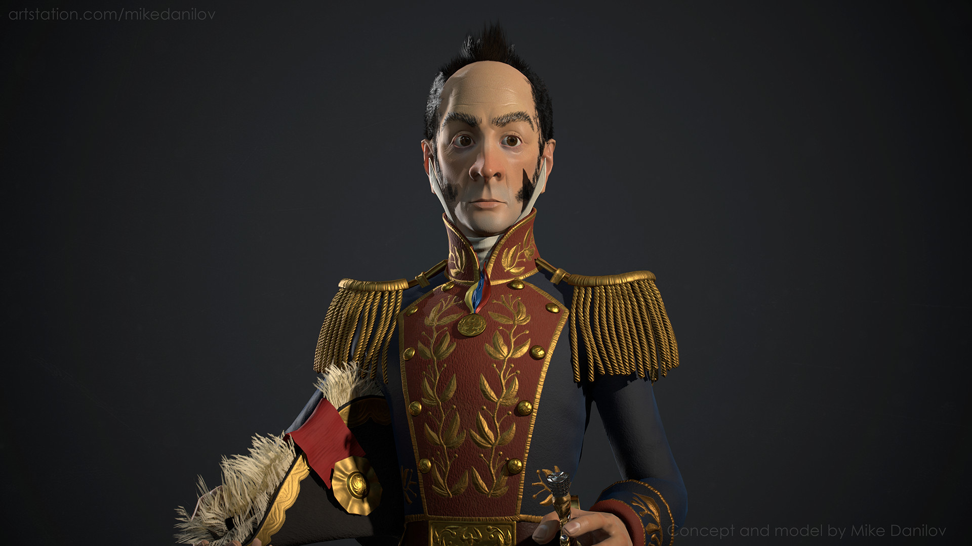 Simon Bolivar VI fan art