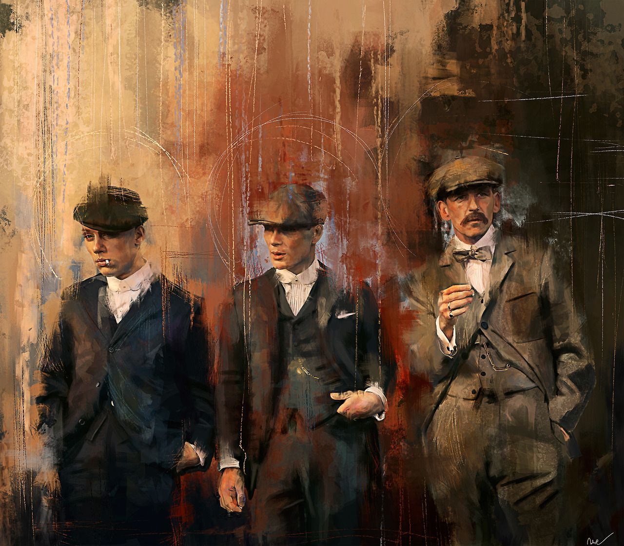 Peaky Blinders Fan Art Wallpaper Free Peaky Blinders Fan Art Background