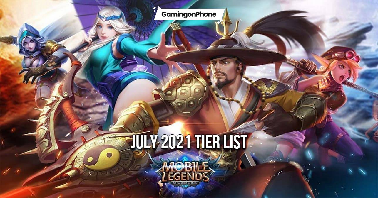 Mobile Legends July 2021 Hero Tier List