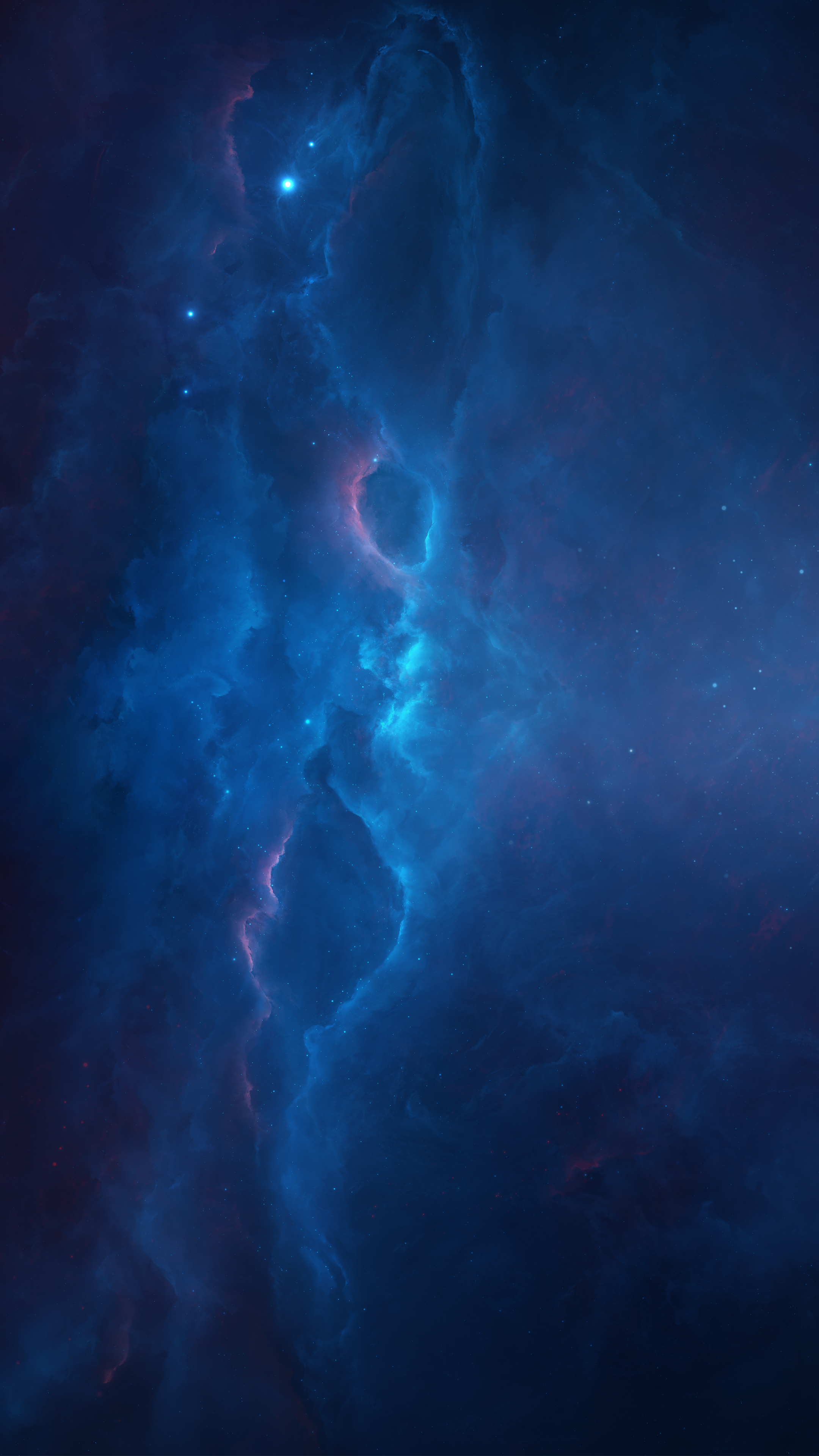 dark blue aesthetic wallpaper