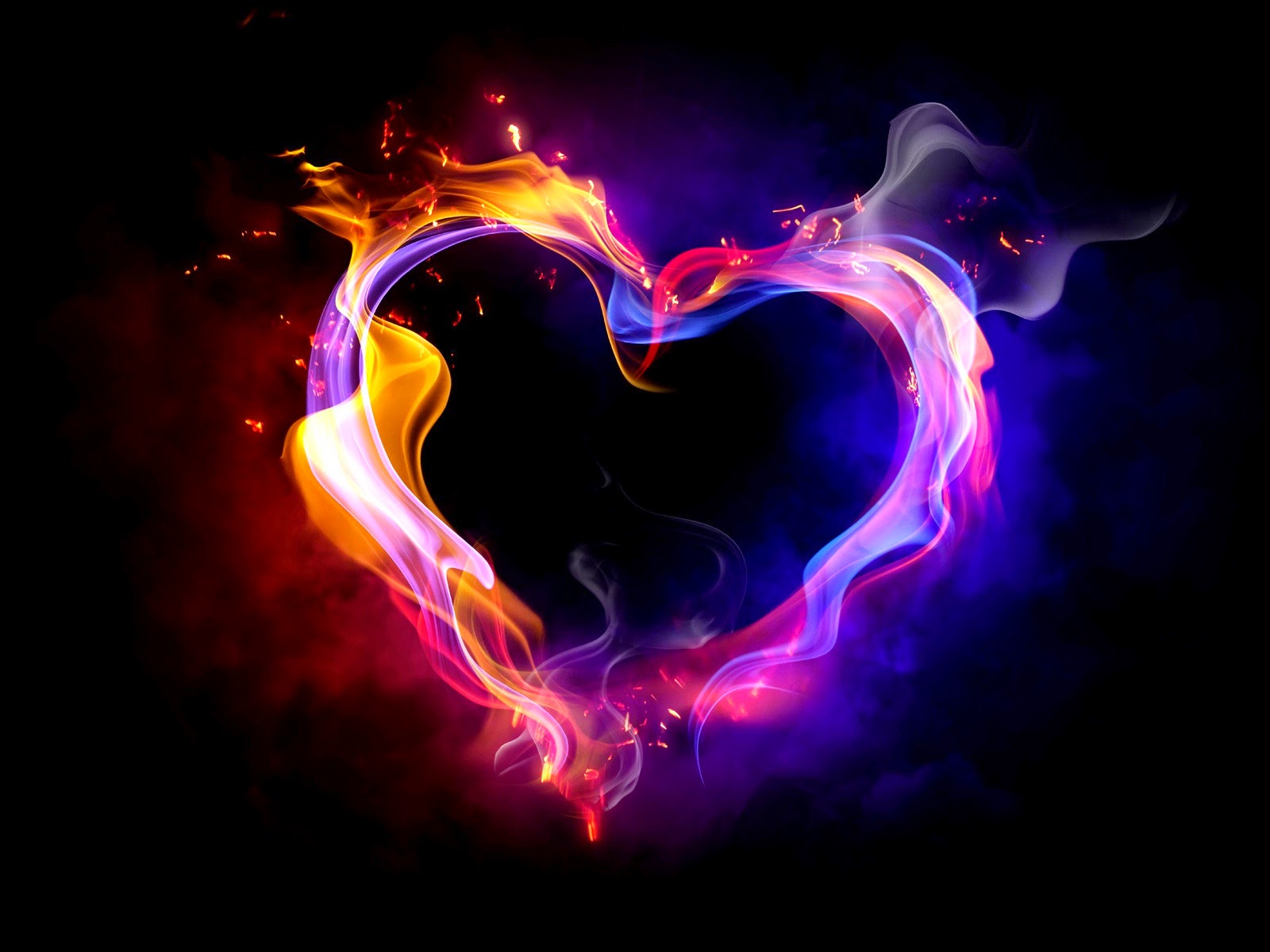 Glowing Heart Wallpapers - Wallpaper Cave