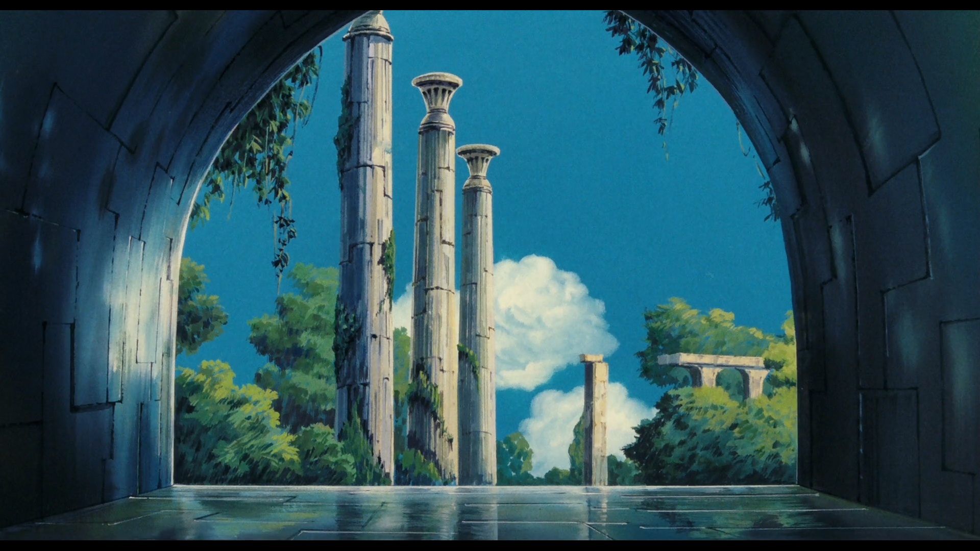 Castle in the Sky Wallpaper Ghibli Wallpaper