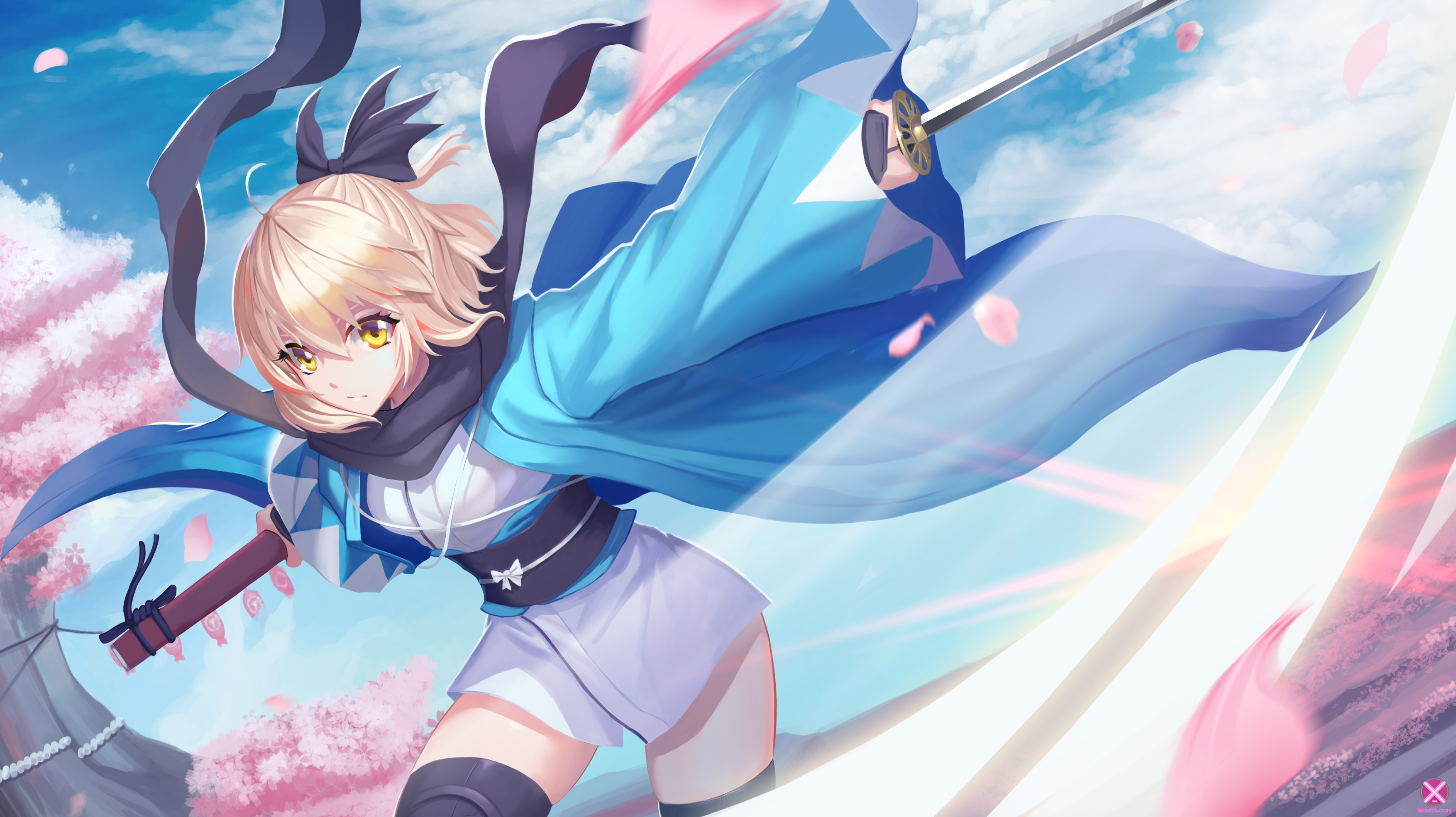 Sakura Saber HD Wallpaper