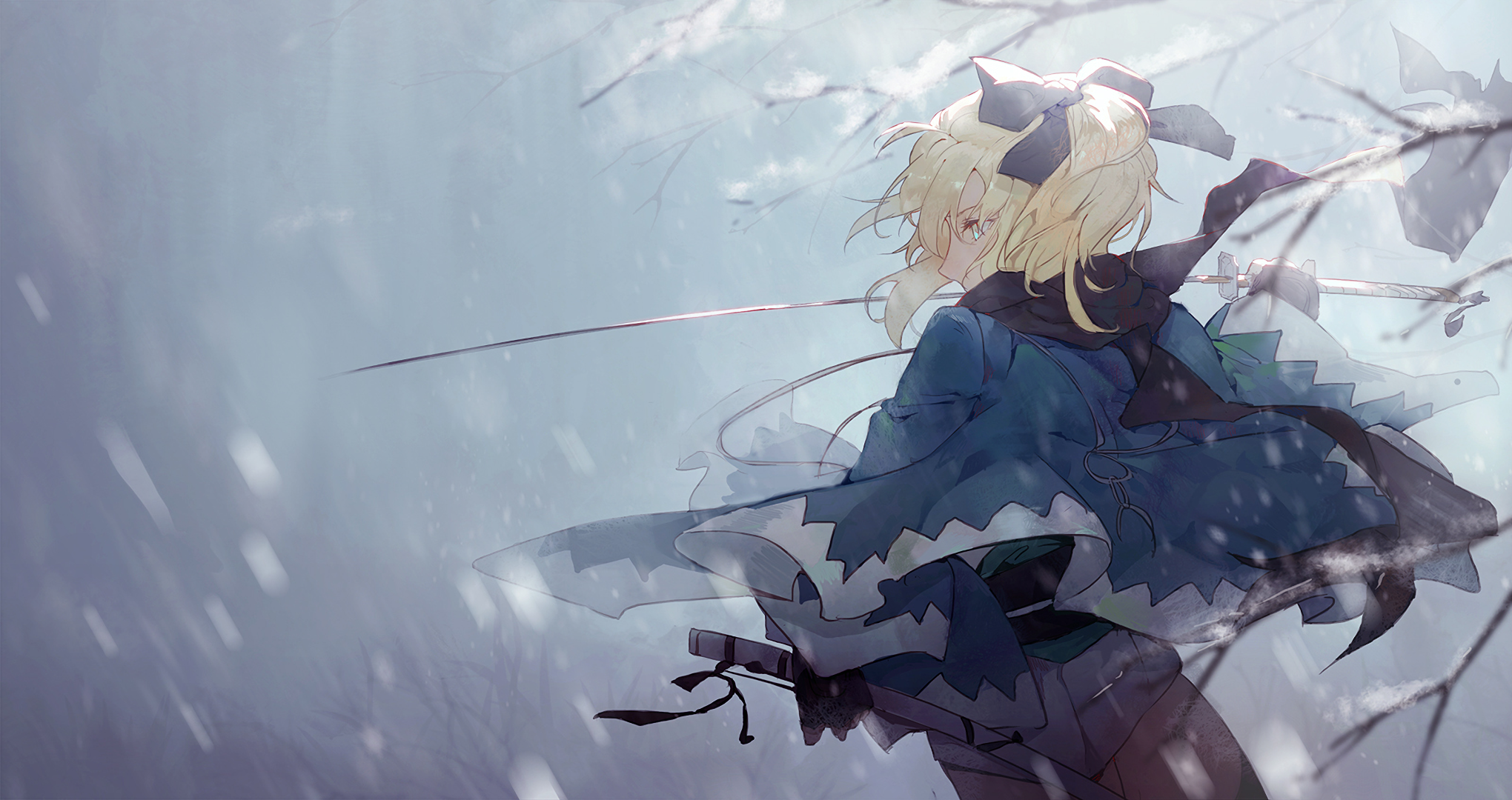 Sakura Saber HD Wallpaper