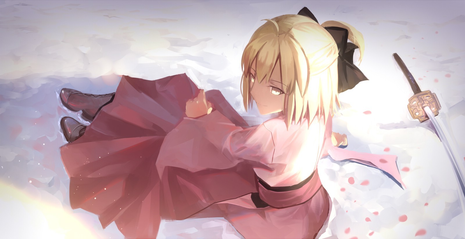 Fate Series, Sakura Saber, Saber Wallpaper HD / Desktop and Mobile Background