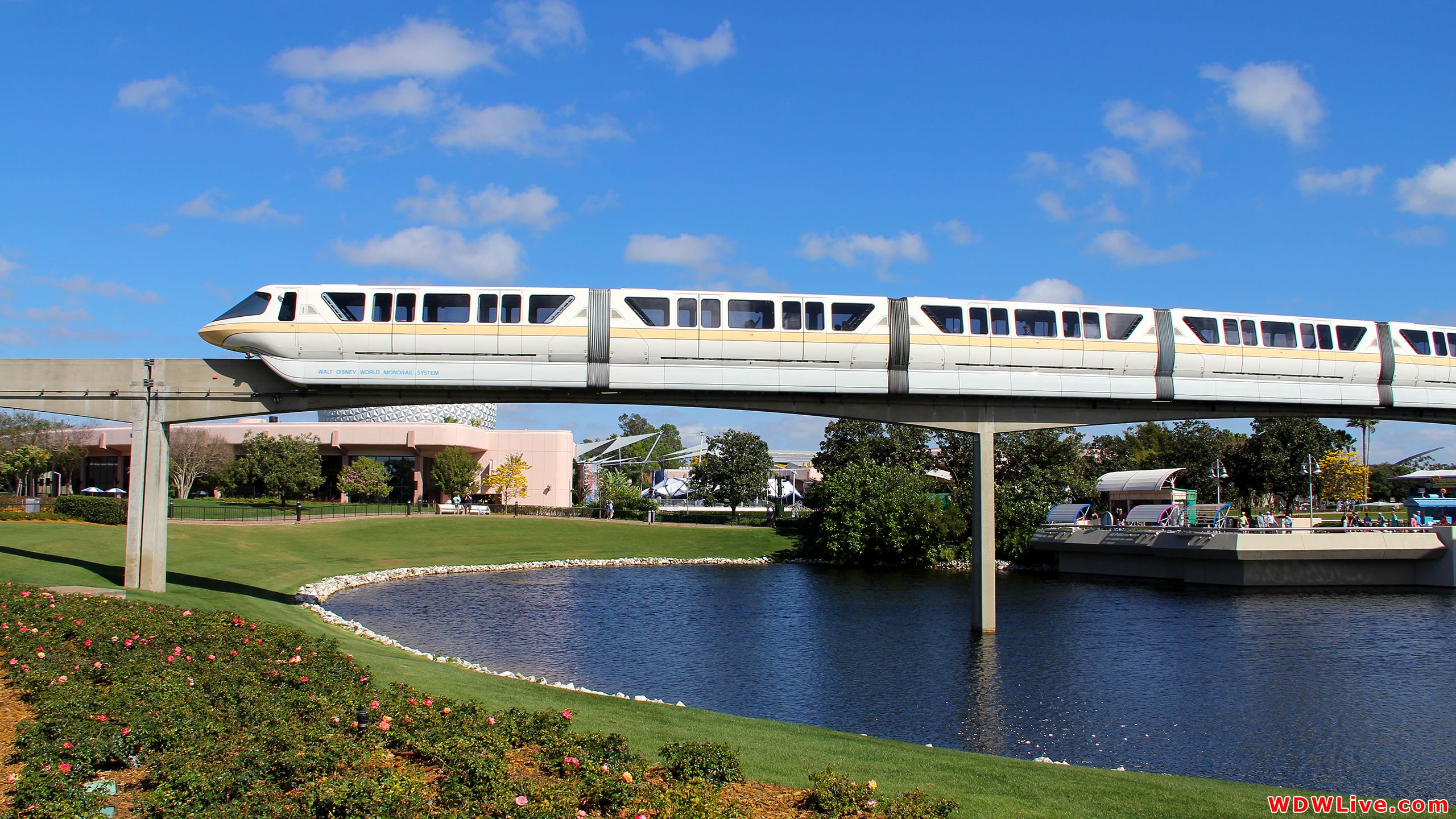 Epcot Monorail Wallpaper