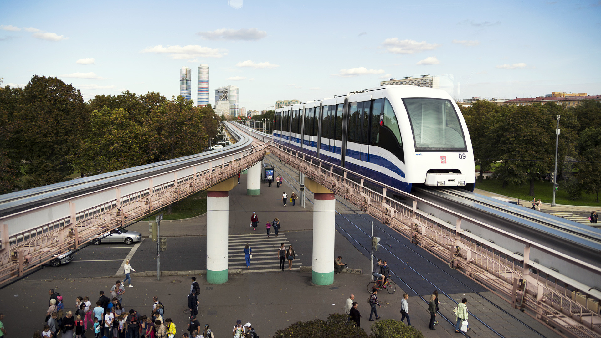 Moscow to transform its only monorail into 'floating' park (PHOTOS)