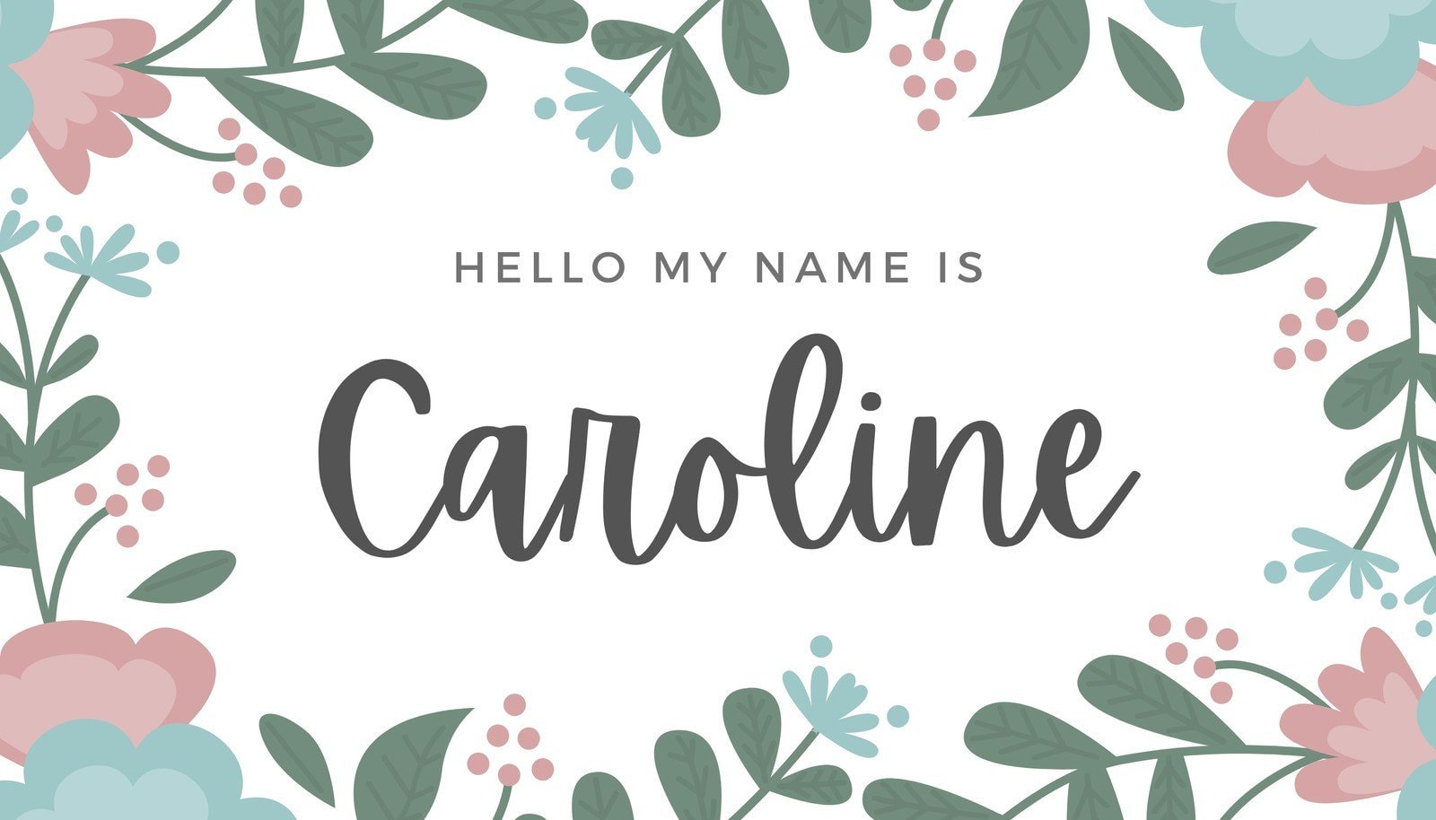 Free Online Name Tags Maker: Design a Custom Name Tag