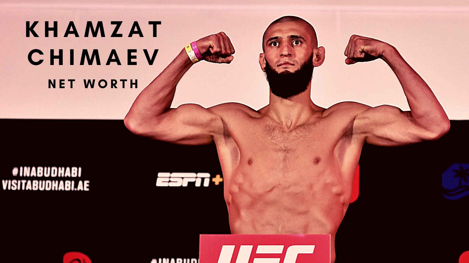 What is the net worth of UFC star Khamzat Chimaev in the year 2021?