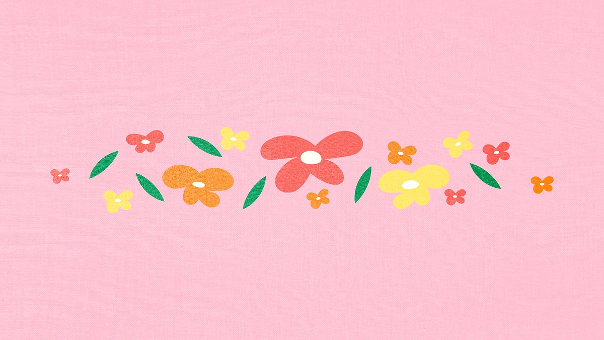 Flower desktop wallpaper, spring background