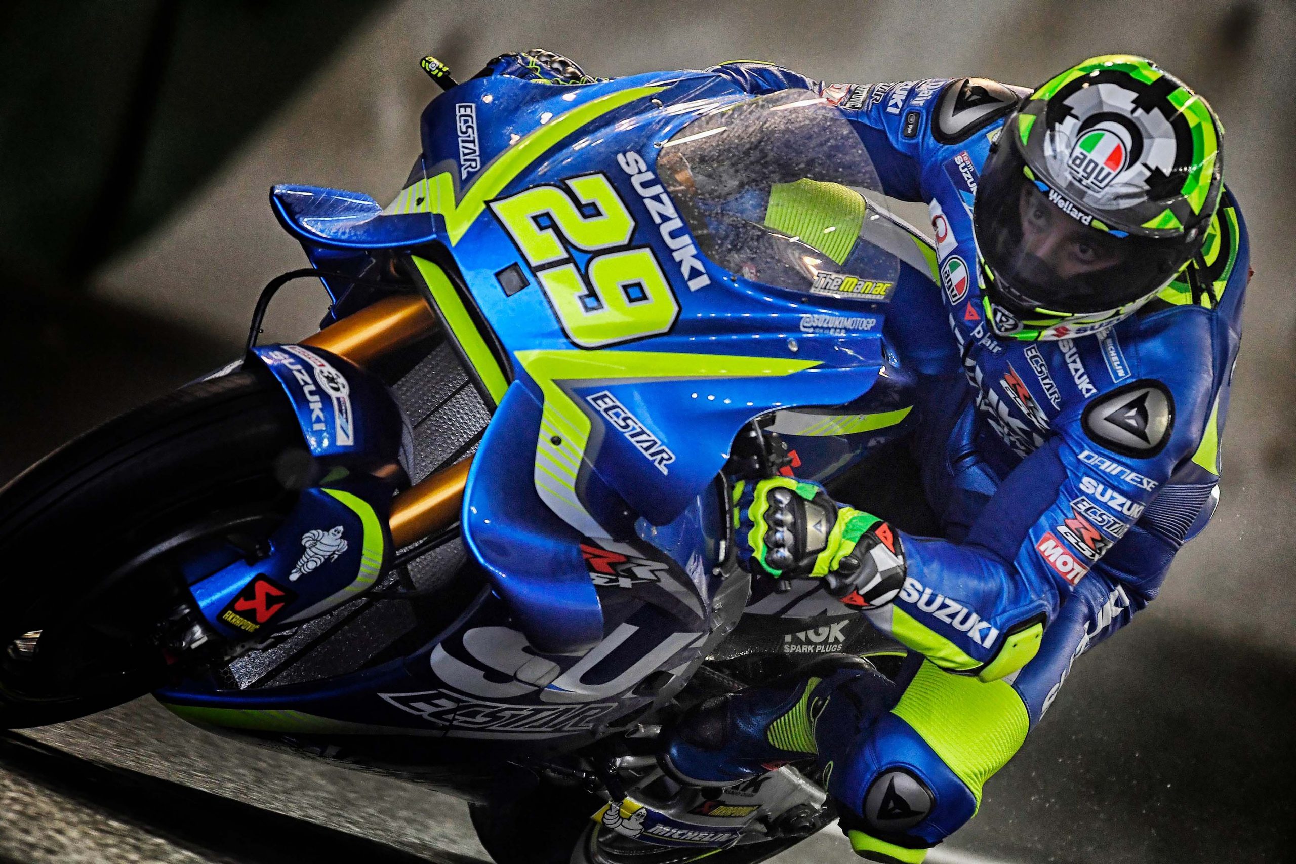 Photos of Suzuki's New MotoGP Aeros & Rubber