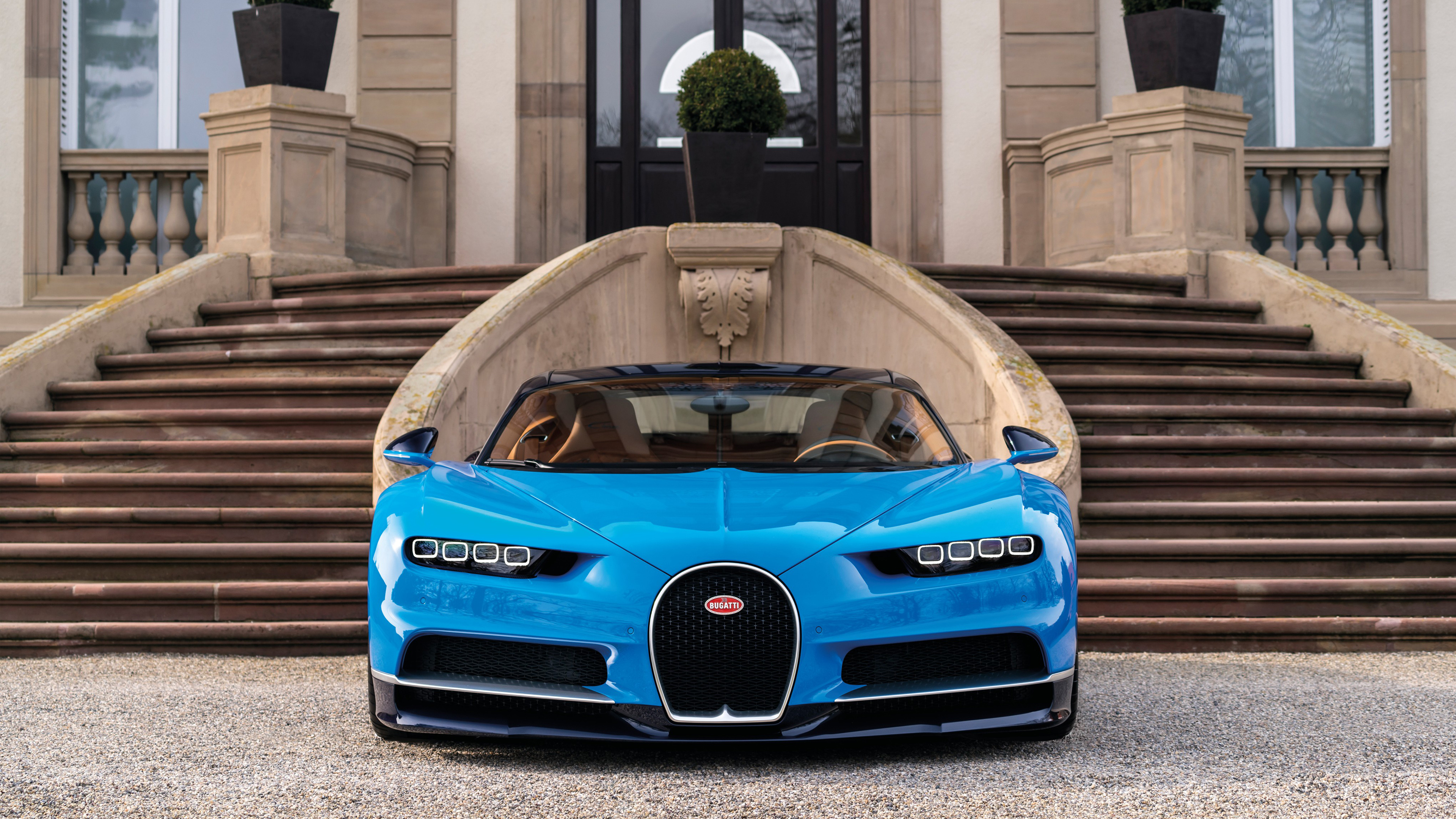 Bugatti Chiron Geneva Auto Show 2016 4K wallpaper
